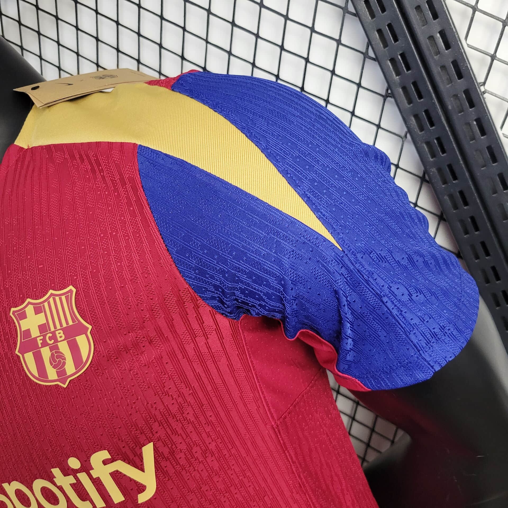 Barcelona 24-25 Red Training Jersey - Player Version - UnitedFutballJersey