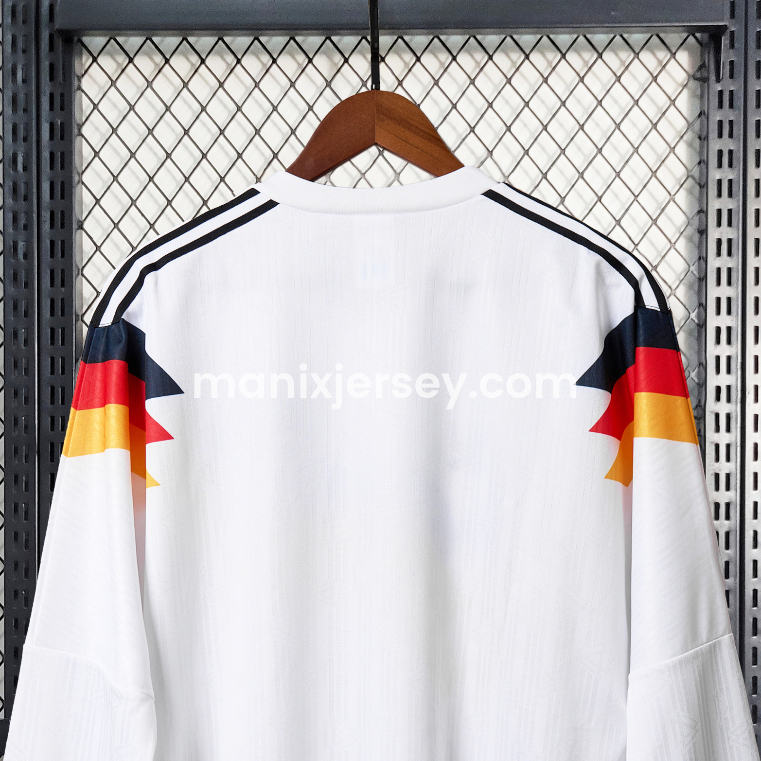 Retro Germany 1990 Home Long Sleeve Jersey - UnitedFutballJersey