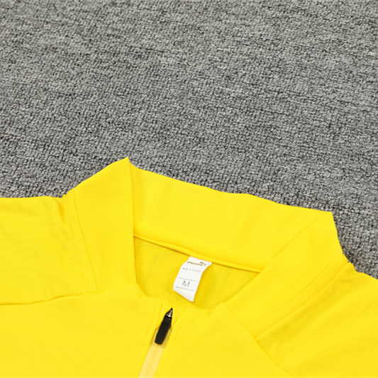 Dortmund 24-25 Long Sleeve Training Set - Yellow - UnitedFutballJersey