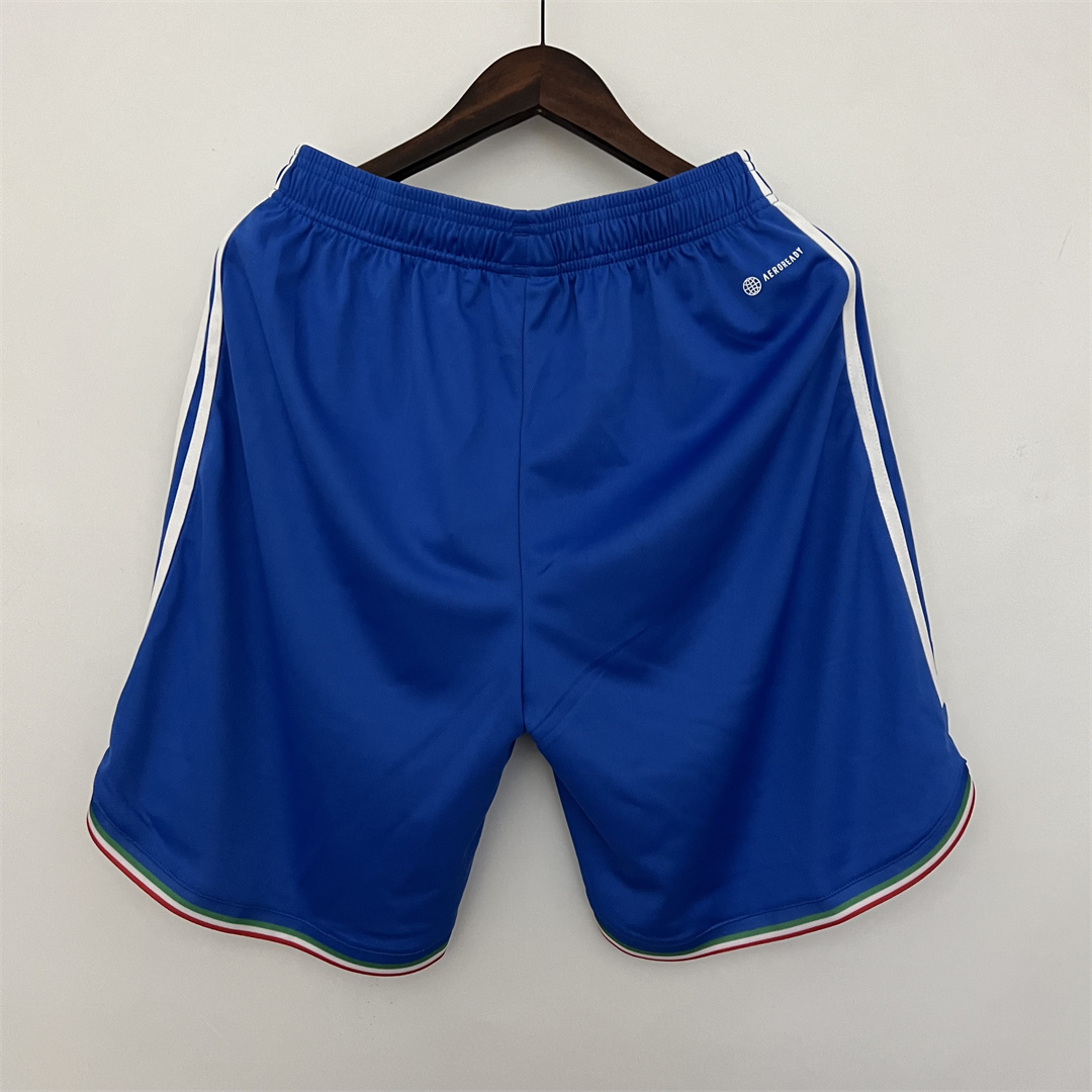 Italy 2023 Home Shorts - UnitedFutballJersey