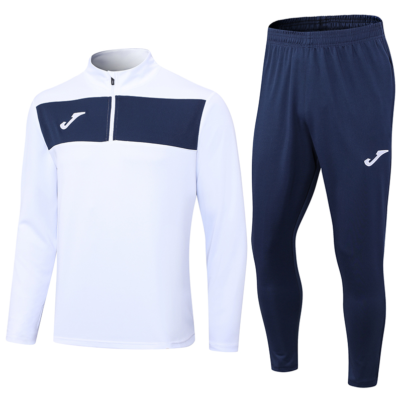 Roma 23-24 Long Sleeve Training Set -White - UnitedFutballJersey