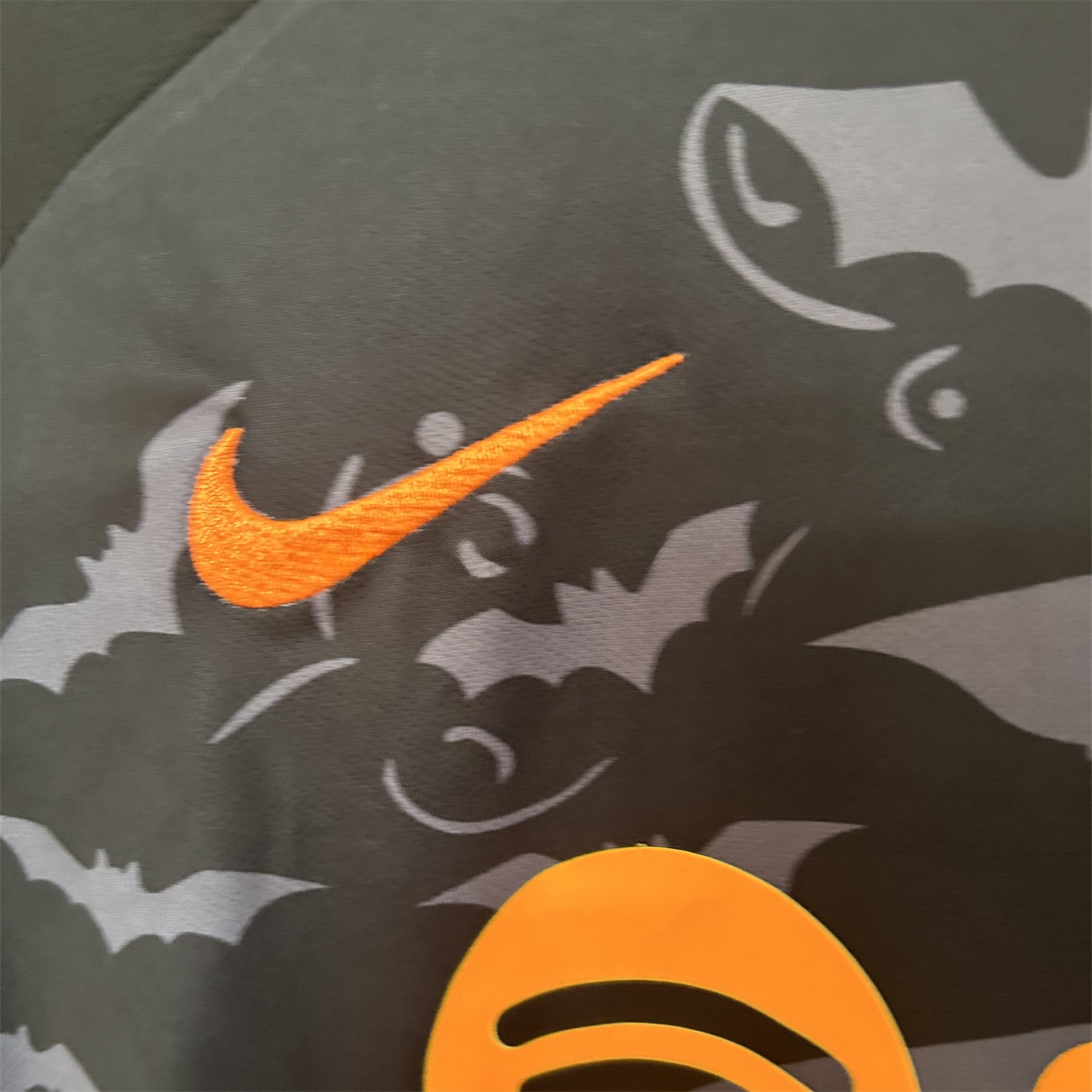 Barcelona 25-26 Halloween Pumpkin Silhouette Black Jersey - Fans Version - UnitedFutballJersey