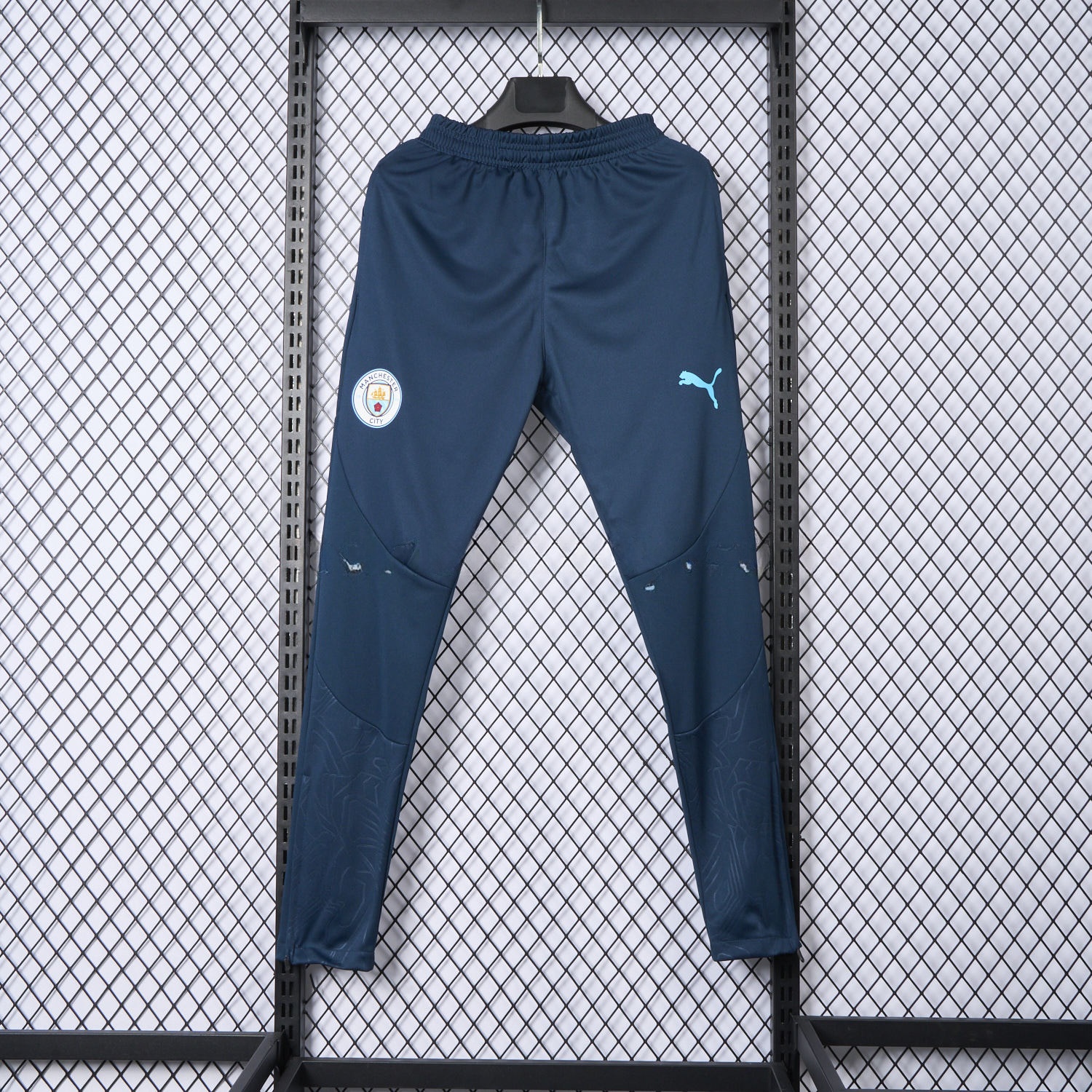 Manchester City 24-25 Deep Teal Training Pants - Player Version - UnitedFutballJersey
