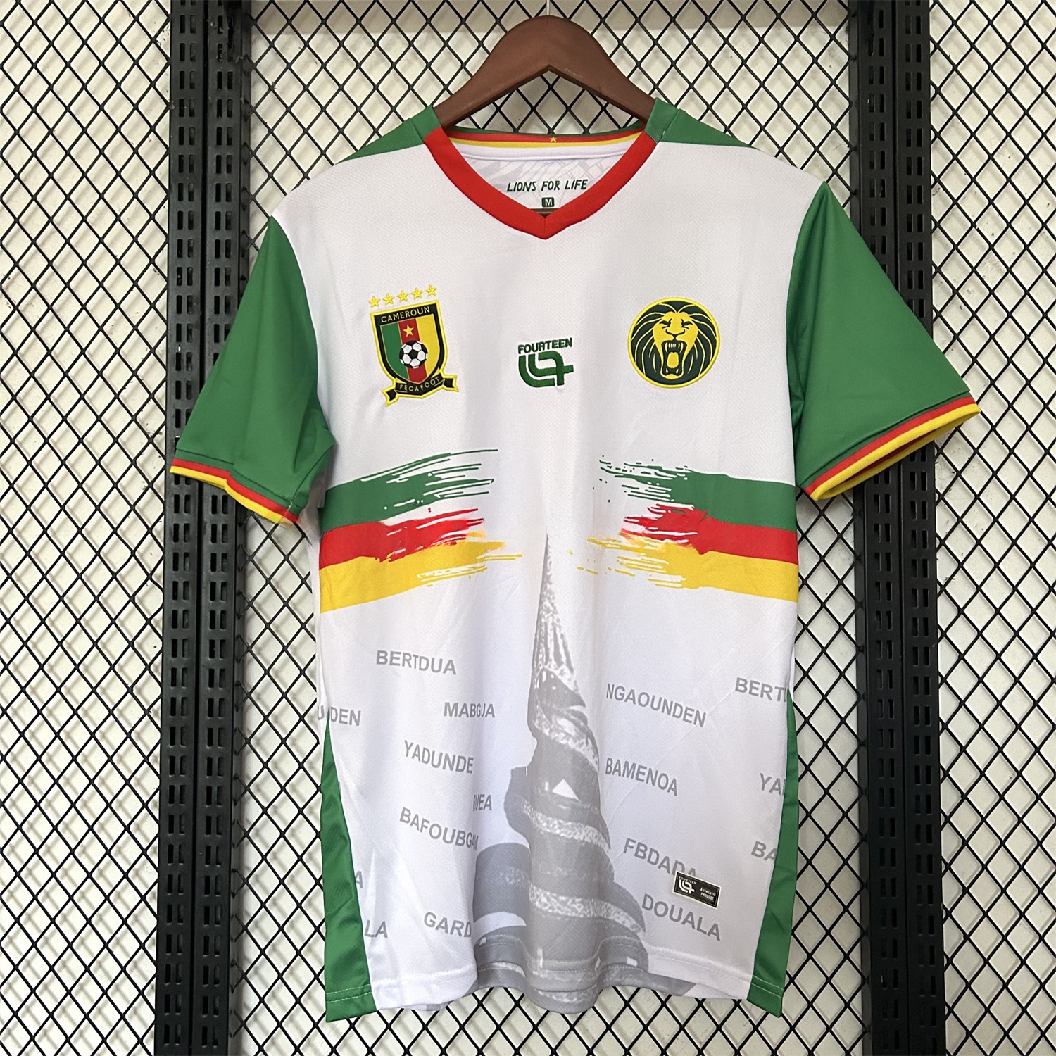 Cameroon 25-26 Third Jersey - Fans Version - UnitedFutballJersey