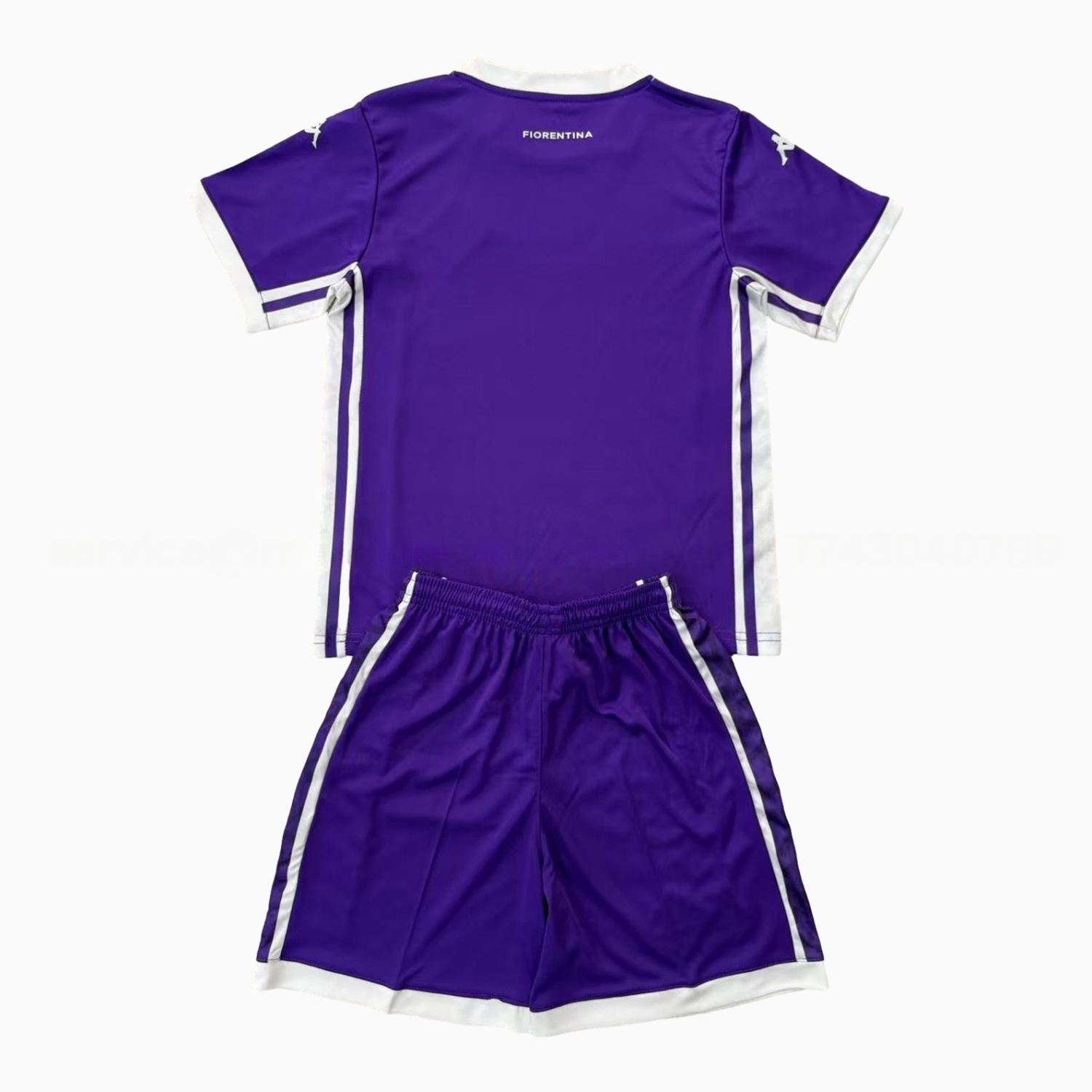 Fiorentina 25-26 Home Kids Kit - UnitedFutballJersey