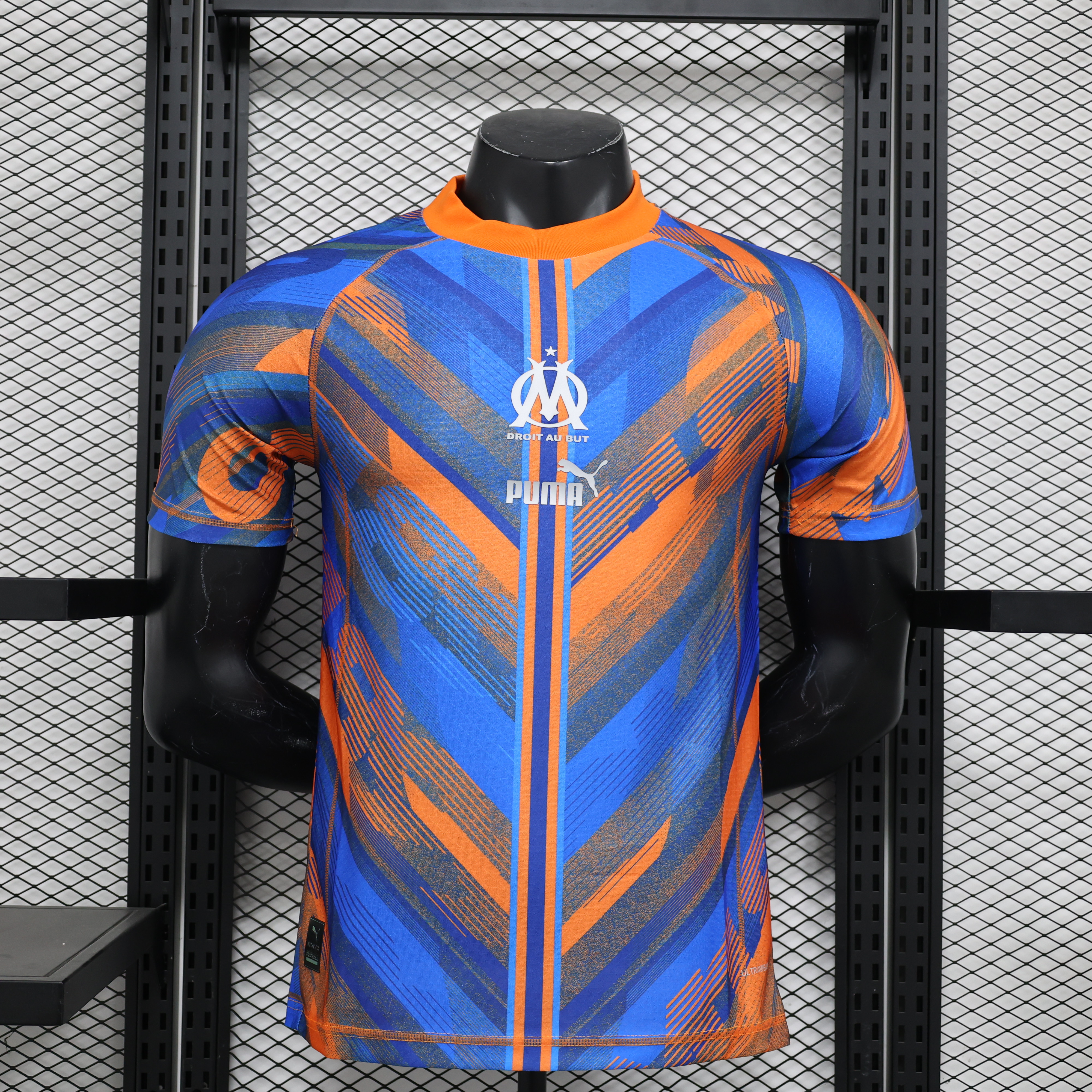 Marseille 24-25 Retro Statement Jersey - Player Version - UnitedFutballJersey
