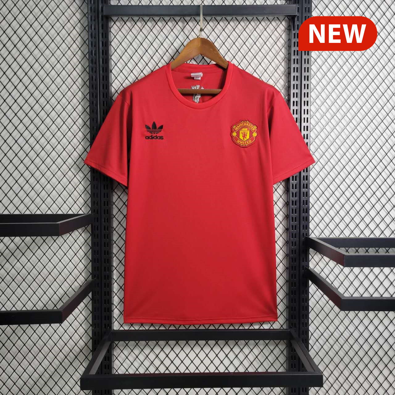 Manchester United 23-24 Red Training Jersey - Fans Version - UnitedFutballJersey