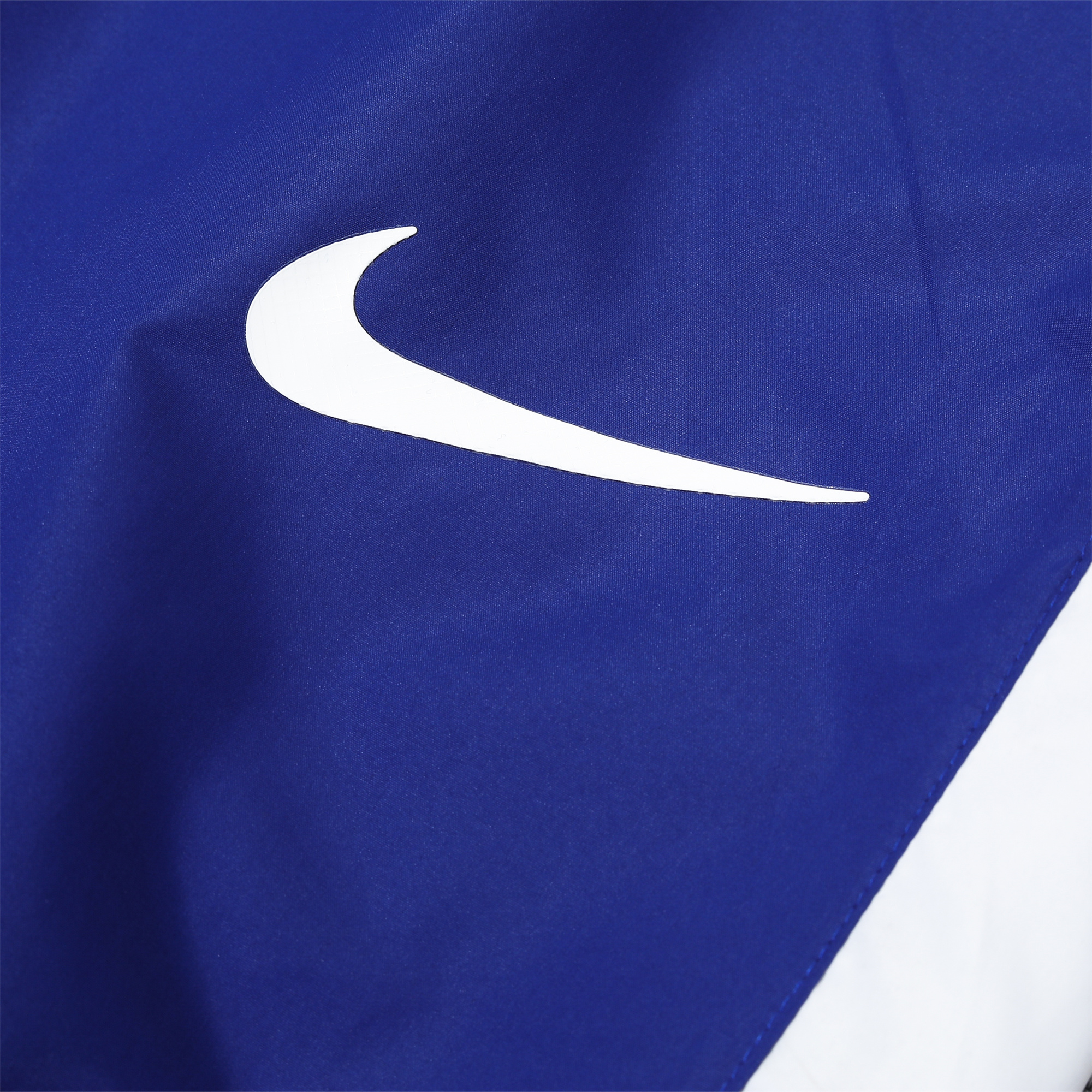 France 2024 National Team Anthem Blue Hooded Windbreaker - Player Version - UnitedFutballJersey