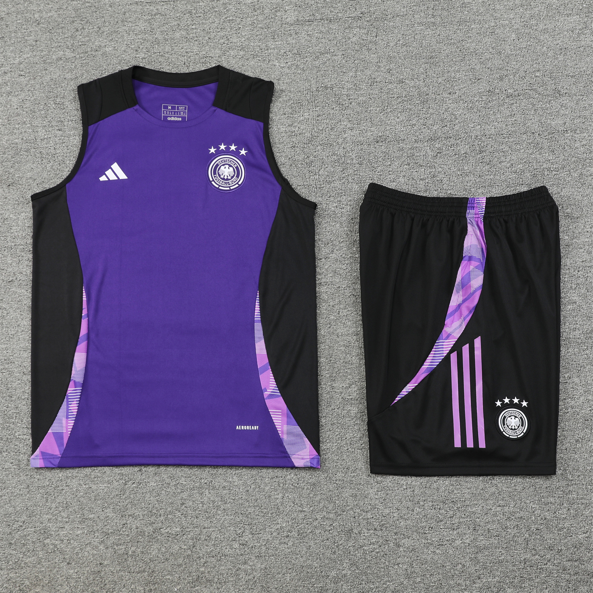 Germany 24-25 Training Vest Suit - Purple - UnitedFutballJersey