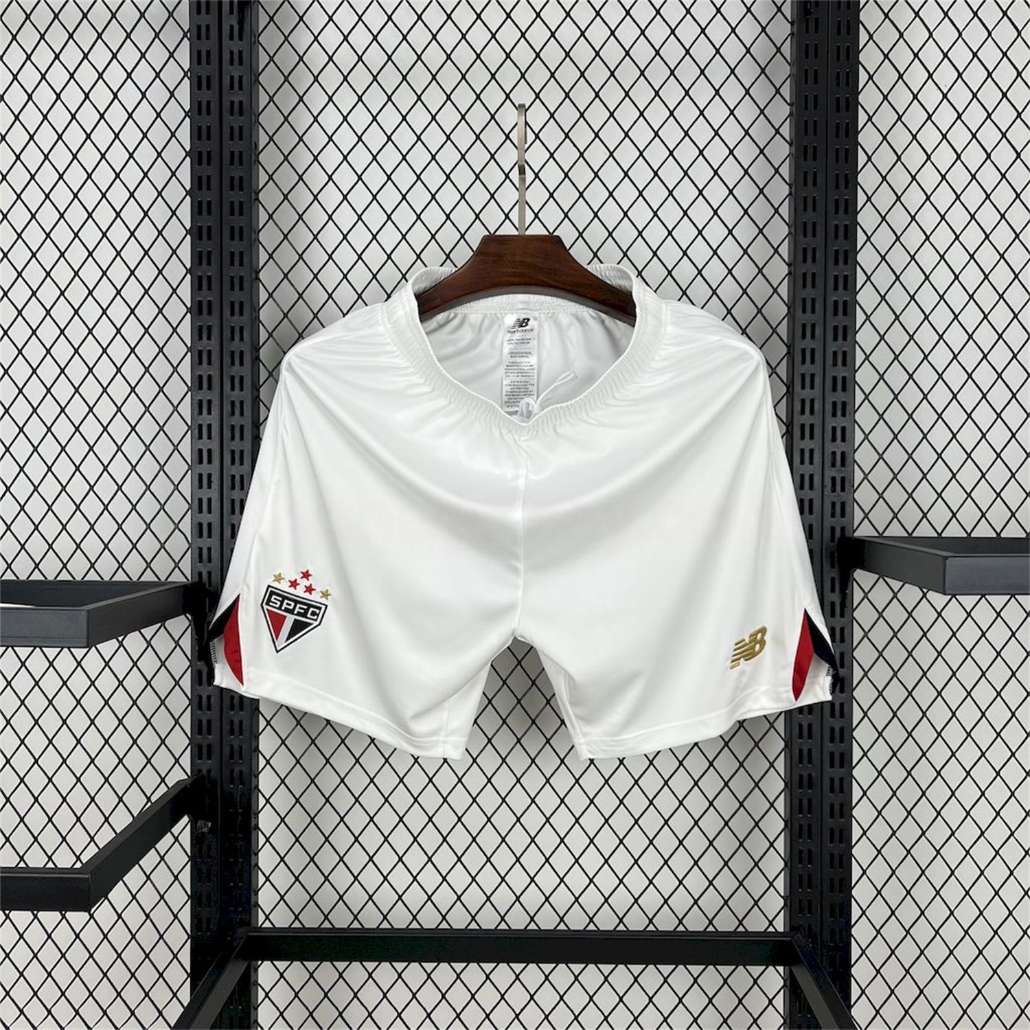 Sao Paulo 25-26 Home White Shorts - Fans Version - UnitedFutballJersey