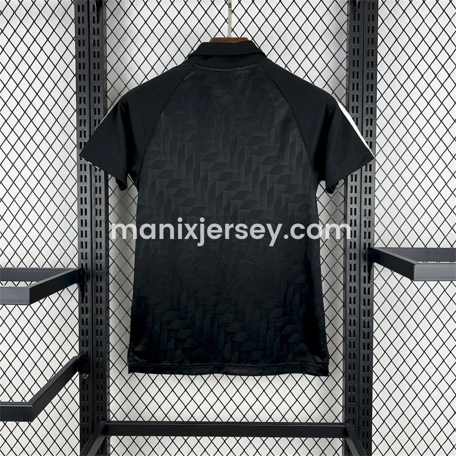 Retro Germany 1988-91 Terrace Black Jersey - UnitedFutballJersey