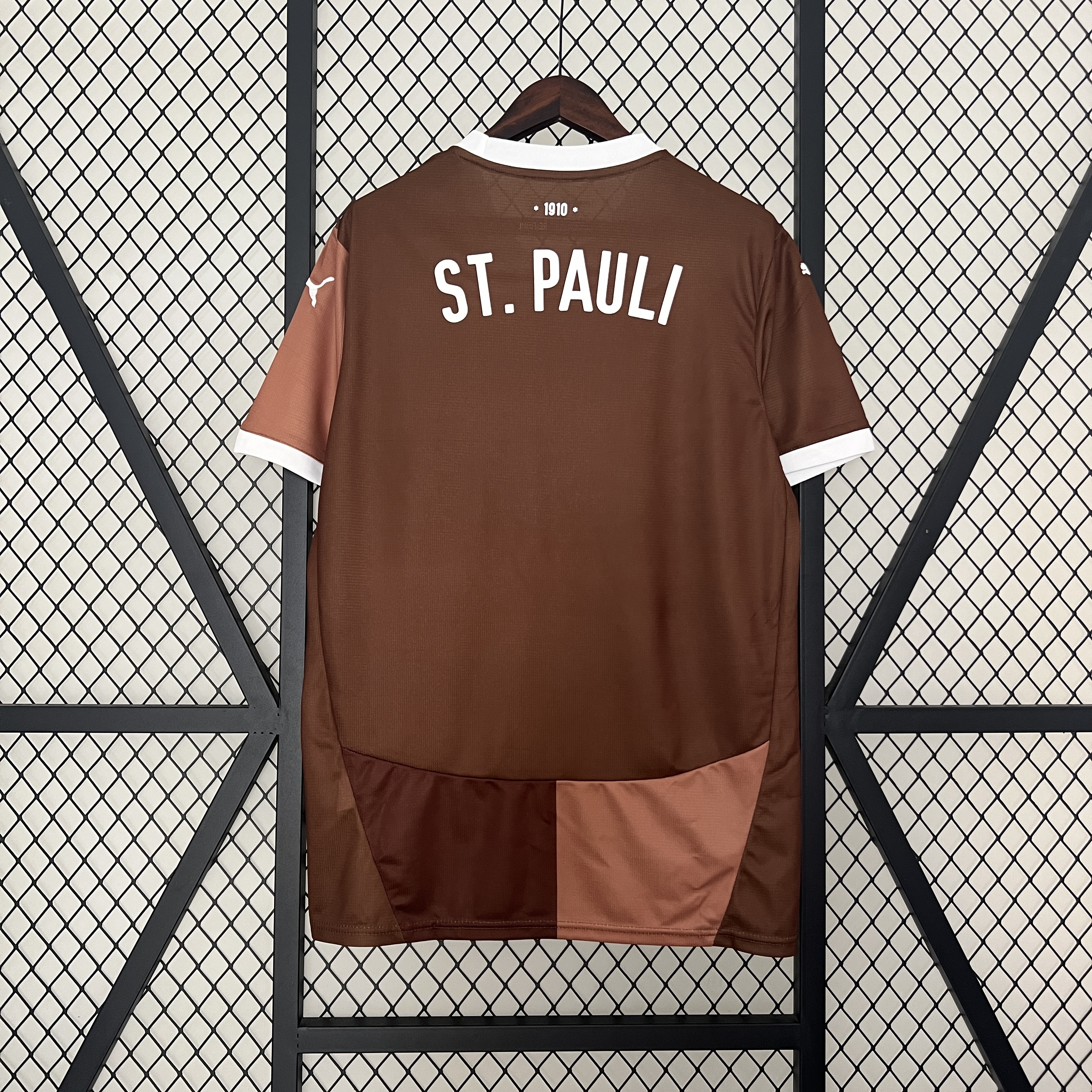 St. Pauli 24-25 Home Stadium Jersey - Fans Version - UnitedFutballJersey