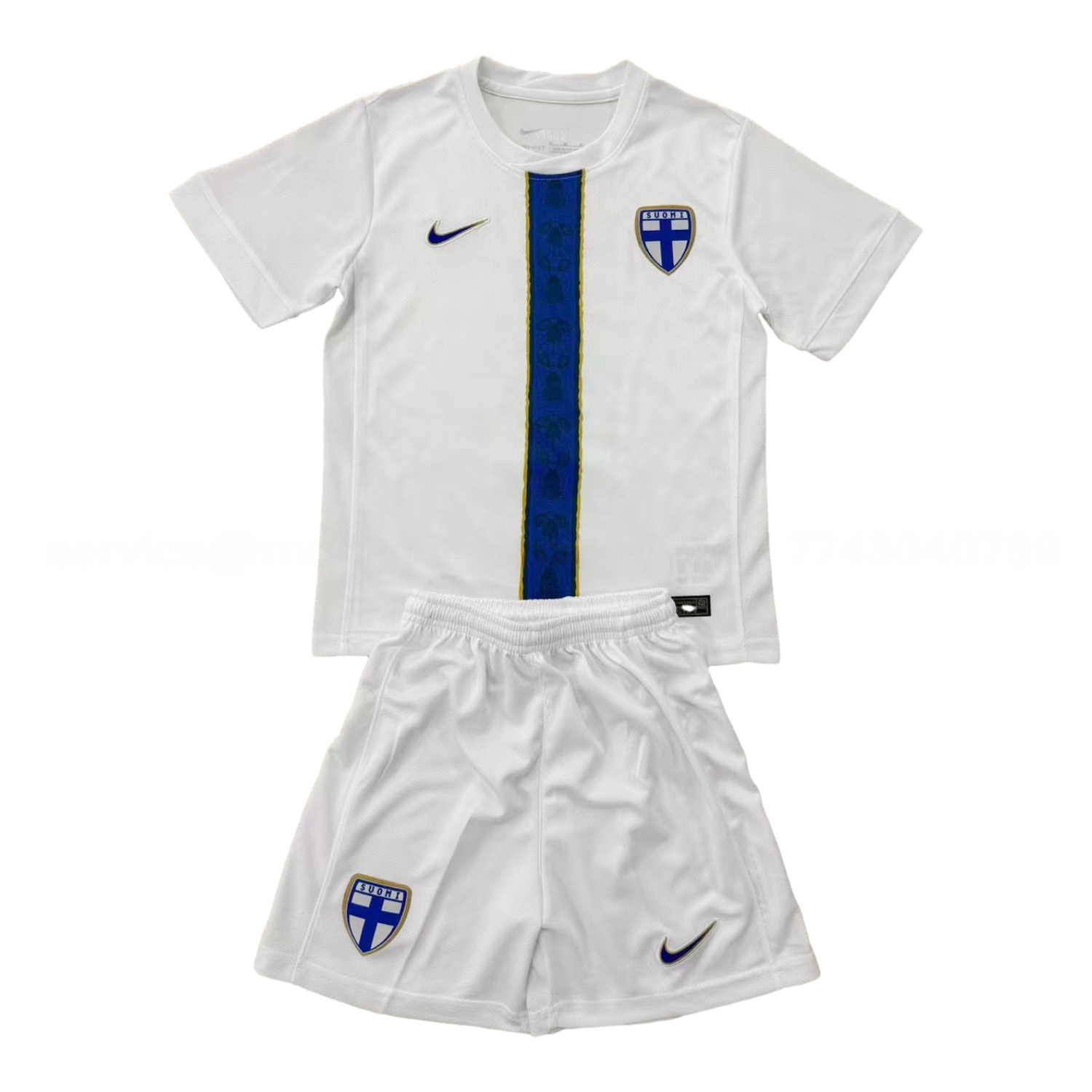 Finland 25-26 Home Men's Adult Jersey Set - Fans Version - UnitedFutballJersey