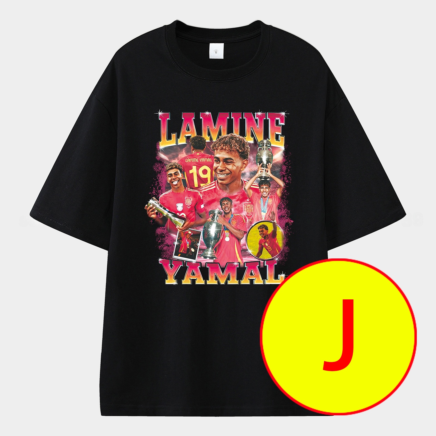 LAMINE YAMAL - Barcelona No. 10 Legend Continues 2025 Unisex Pure Cotton T-shirt - UnitedFutballJersey