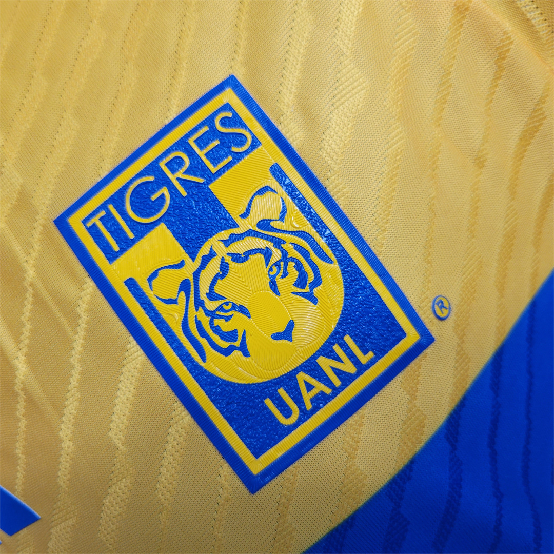 Tigres UANL 23-24 Home Stadium Jersey - Player Version - UnitedFutballJersey