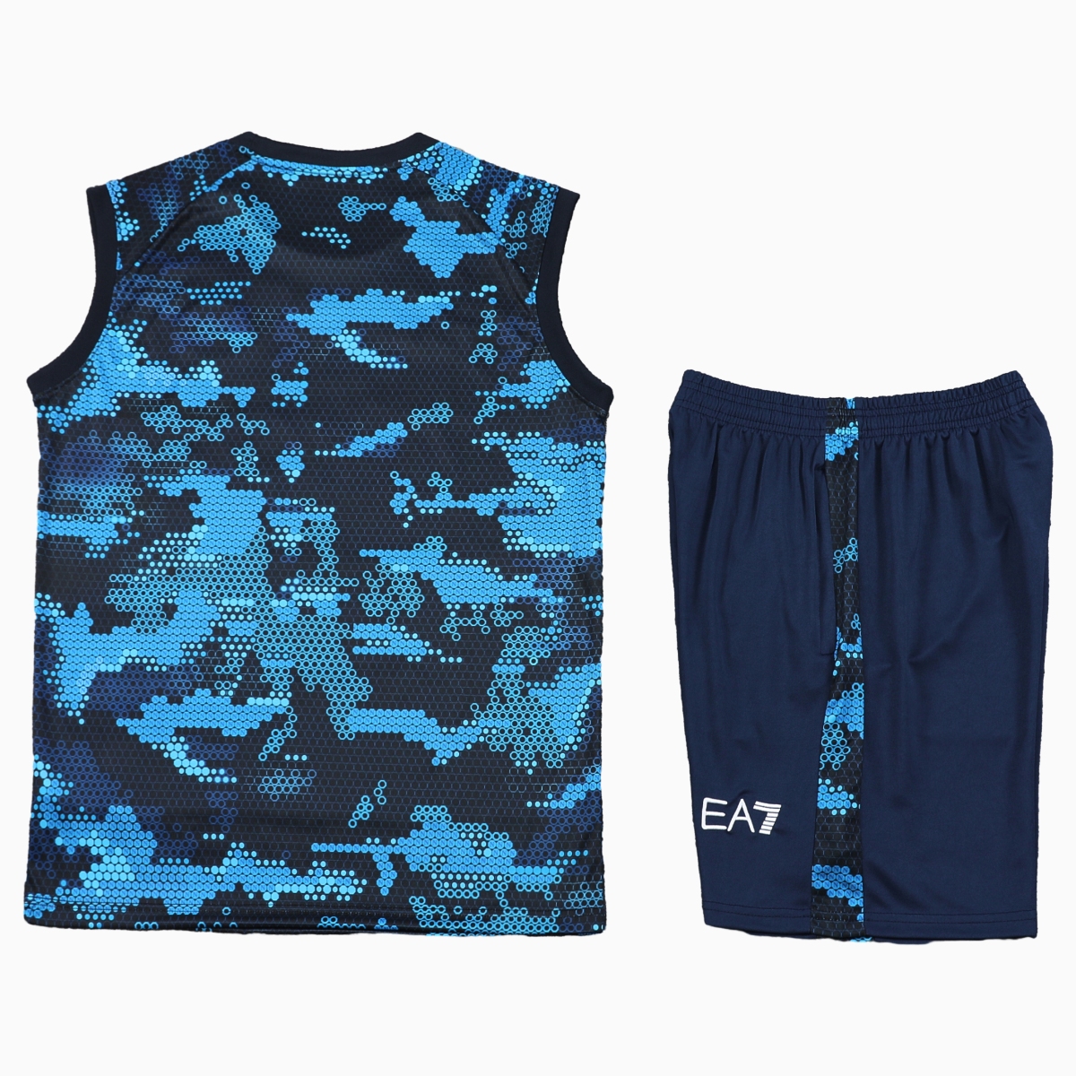Napoli 24-25 Vest Training Set - Blue Vest & Shorts - UnitedFutballJersey