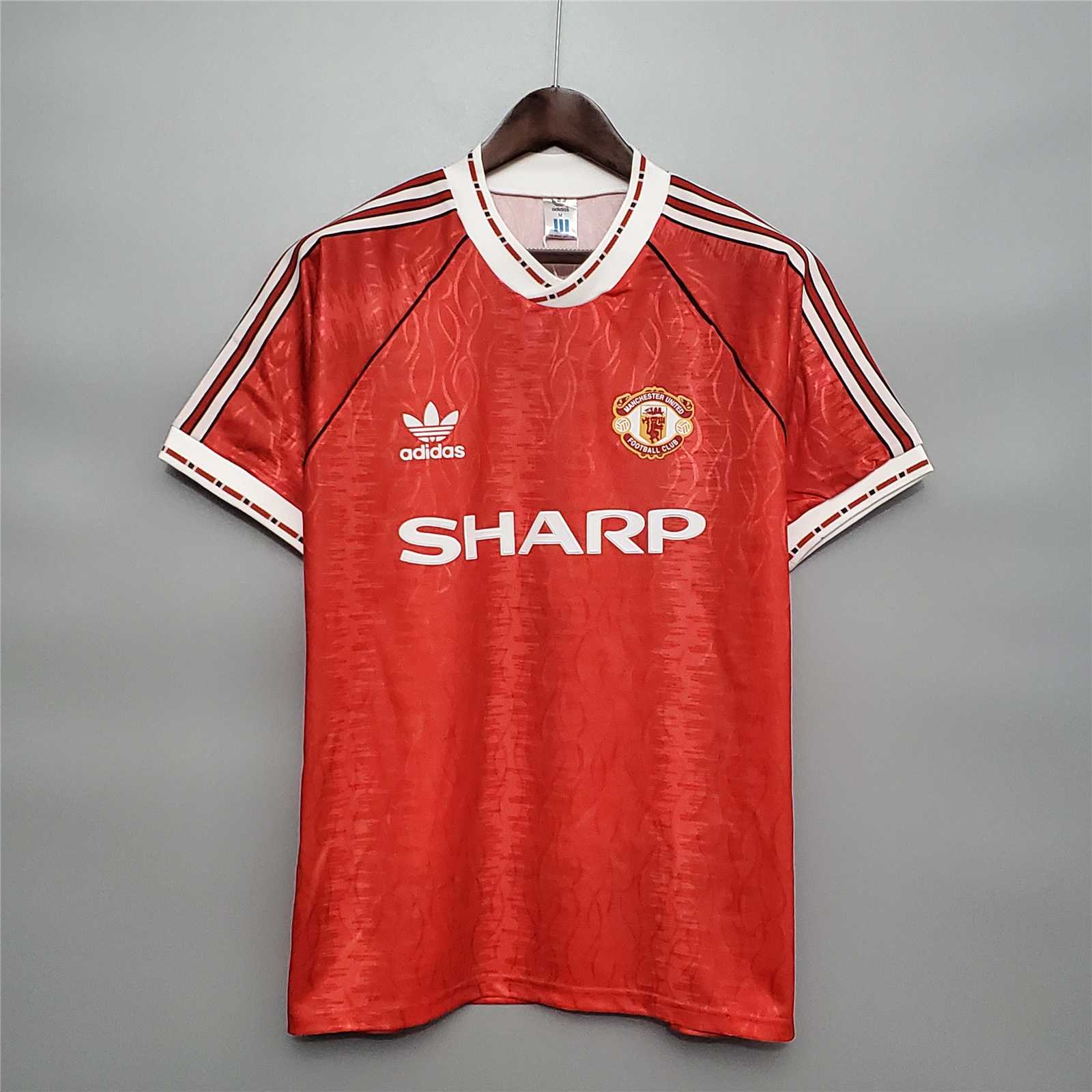 Manchester United Retro 91-92 Home Jersey - UnitedFutballJersey