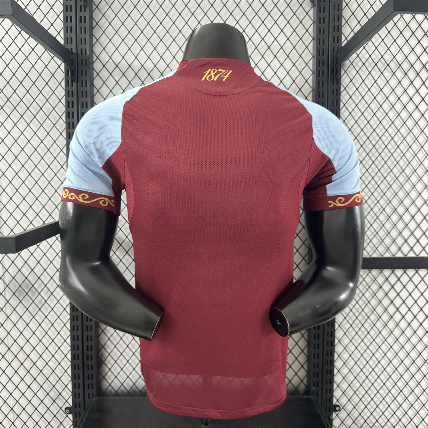 Aston Villa 25-26 Home Jersey - Player Version - UnitedFutballJersey