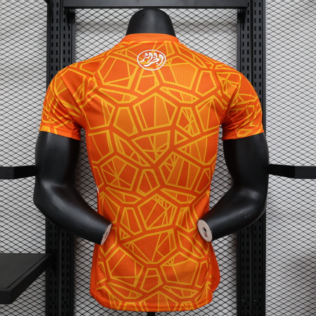 Algeria 23-24 Orange Jersey - Player Version - UnitedFutballJersey
