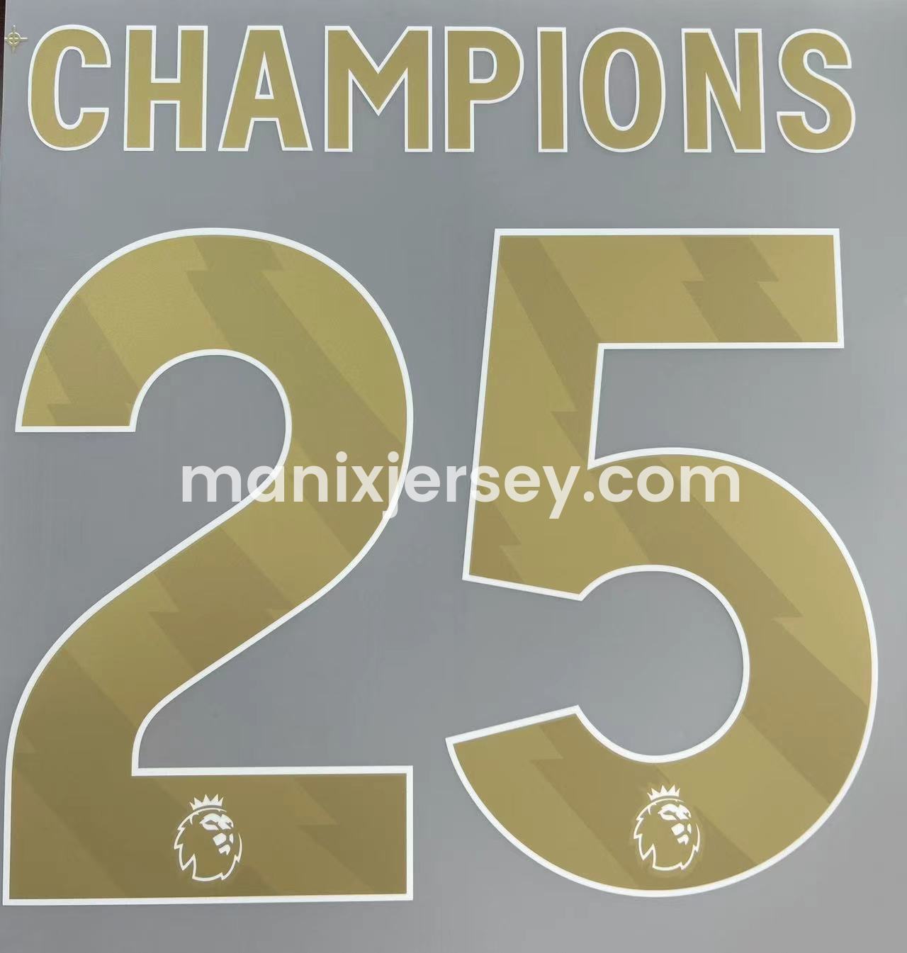 Liver.pool 24-25 Home Jersey with Golden Champions Patch - Player Version - UnitedFutballJersey