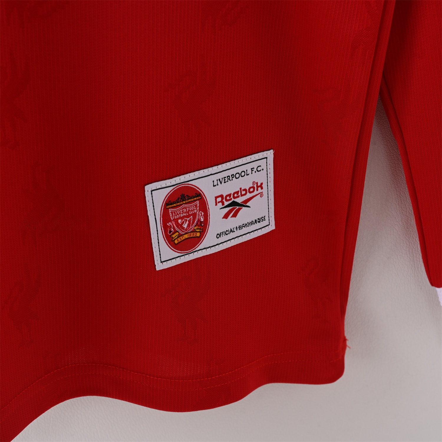 Retro Liver.pool 1996-97 Home Long Sleeves Jersey - UnitedFutballJersey