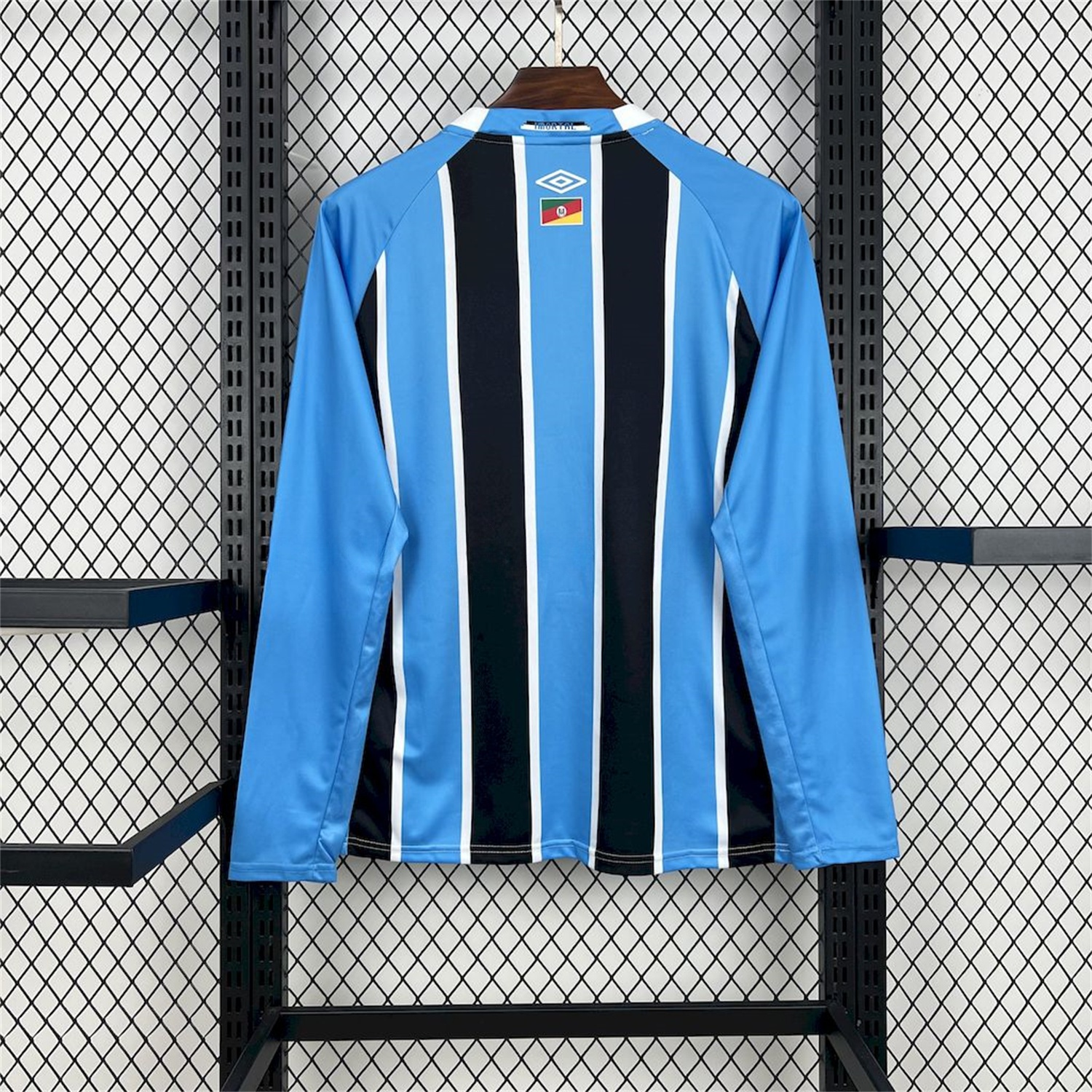 Gremio 25-26 Home Long Sleeves Jersey with Sponsor - Fans Version - UnitedFutballJersey