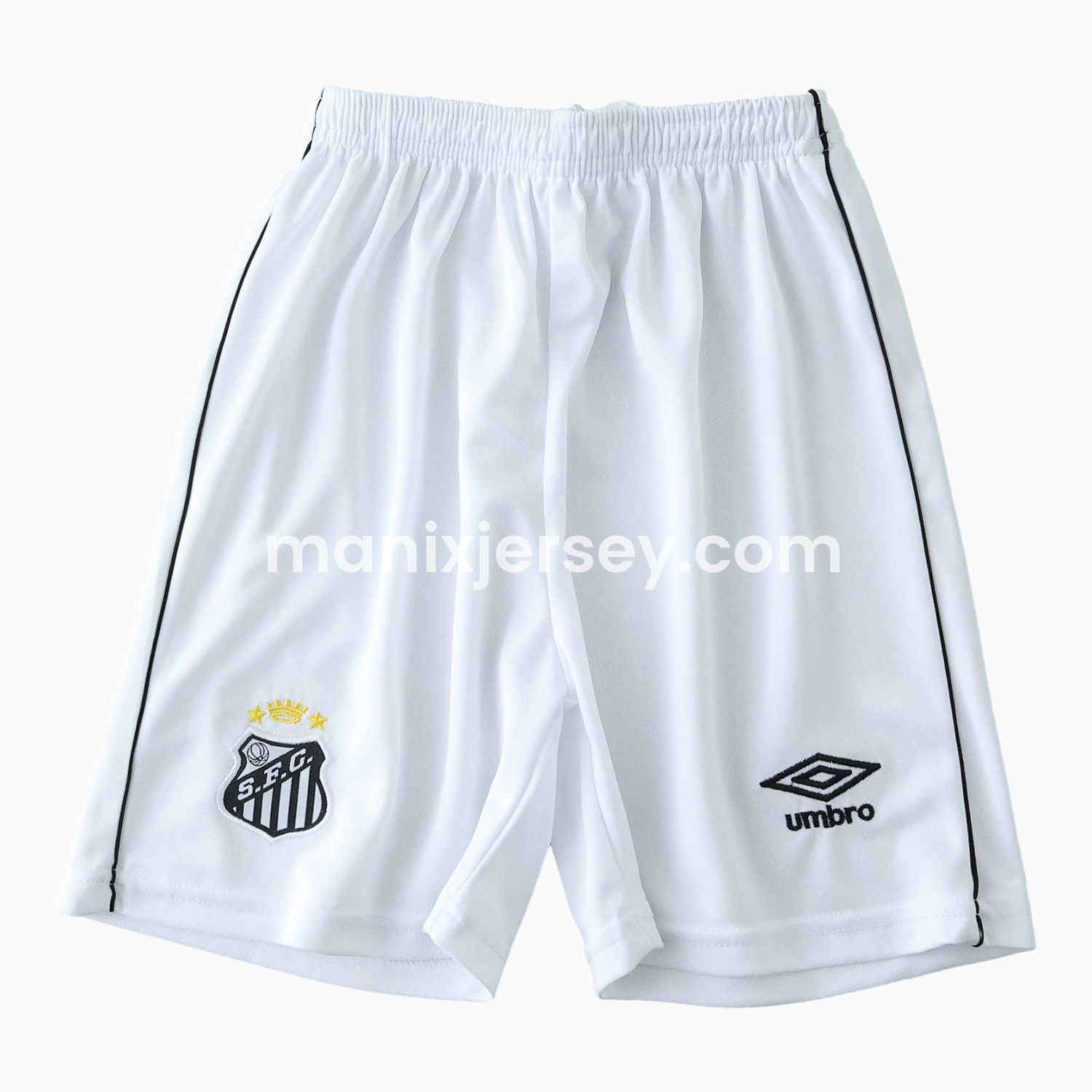 Santos 25-26 Home Shorts - Fans Version - UnitedFutballJersey