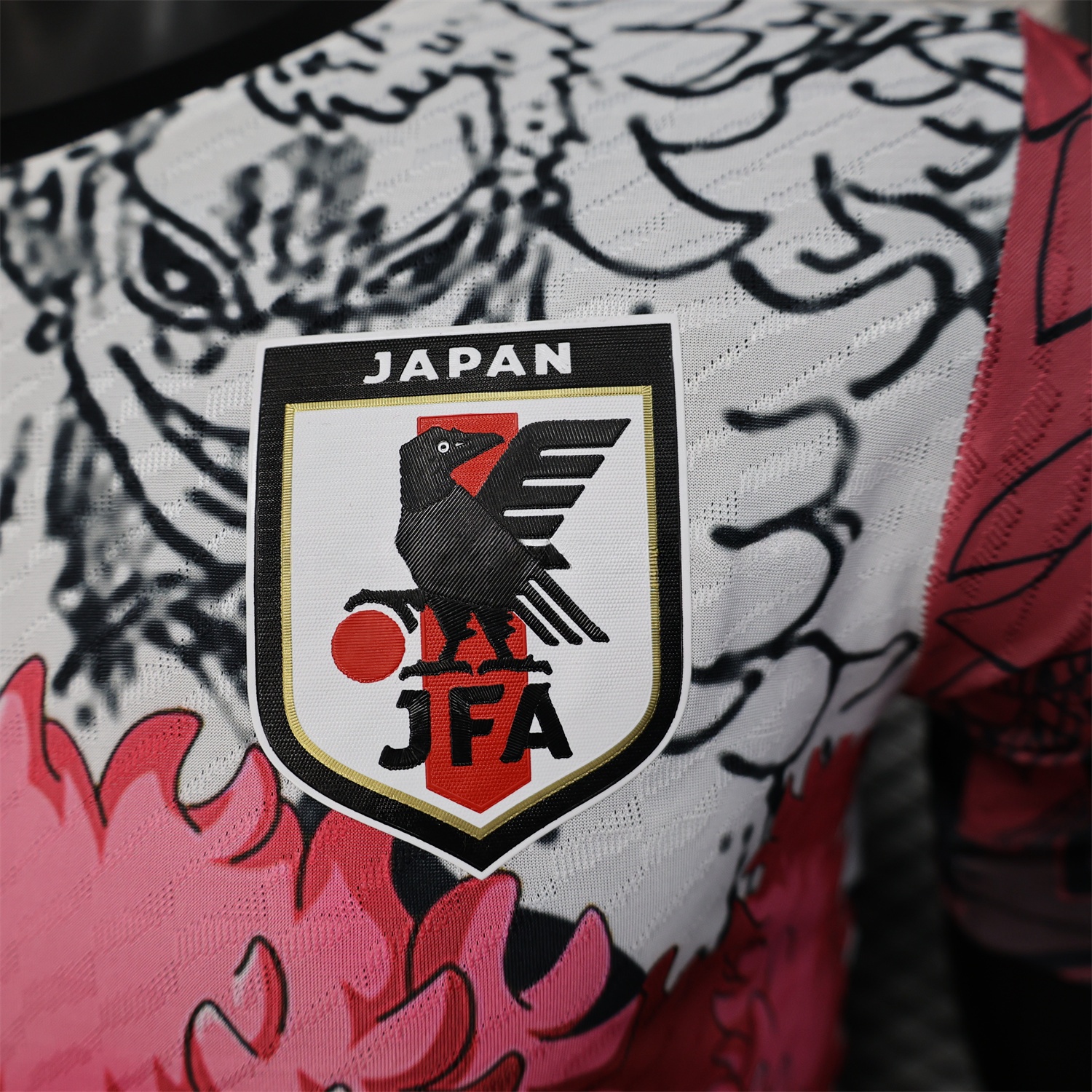 Japan 25-26 Donquixote Doflamingo Pink & White Special Jersey - Player Version - UnitedFutballJersey