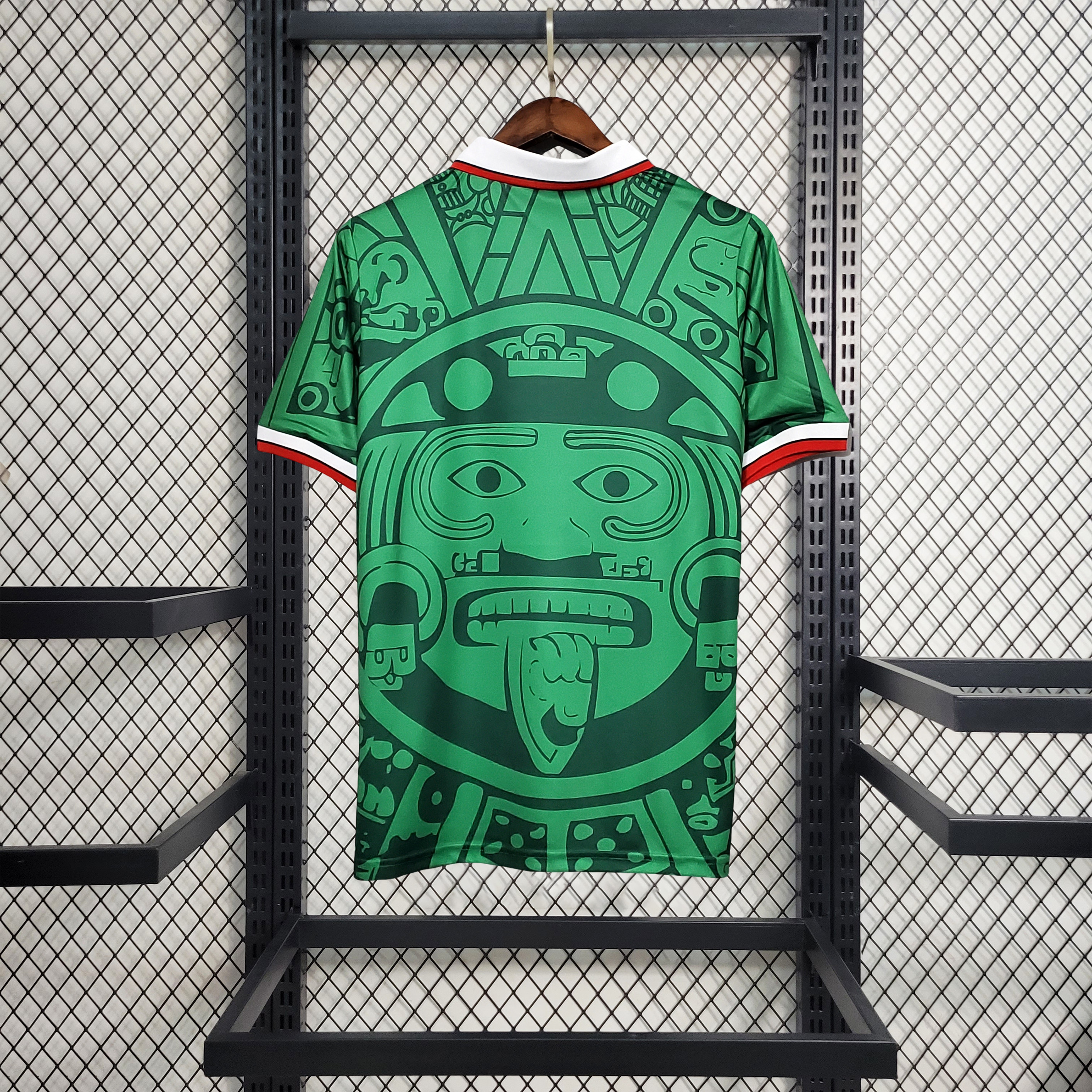 Retro Mexico 1998 Home Jersey - UnitedFutballJersey