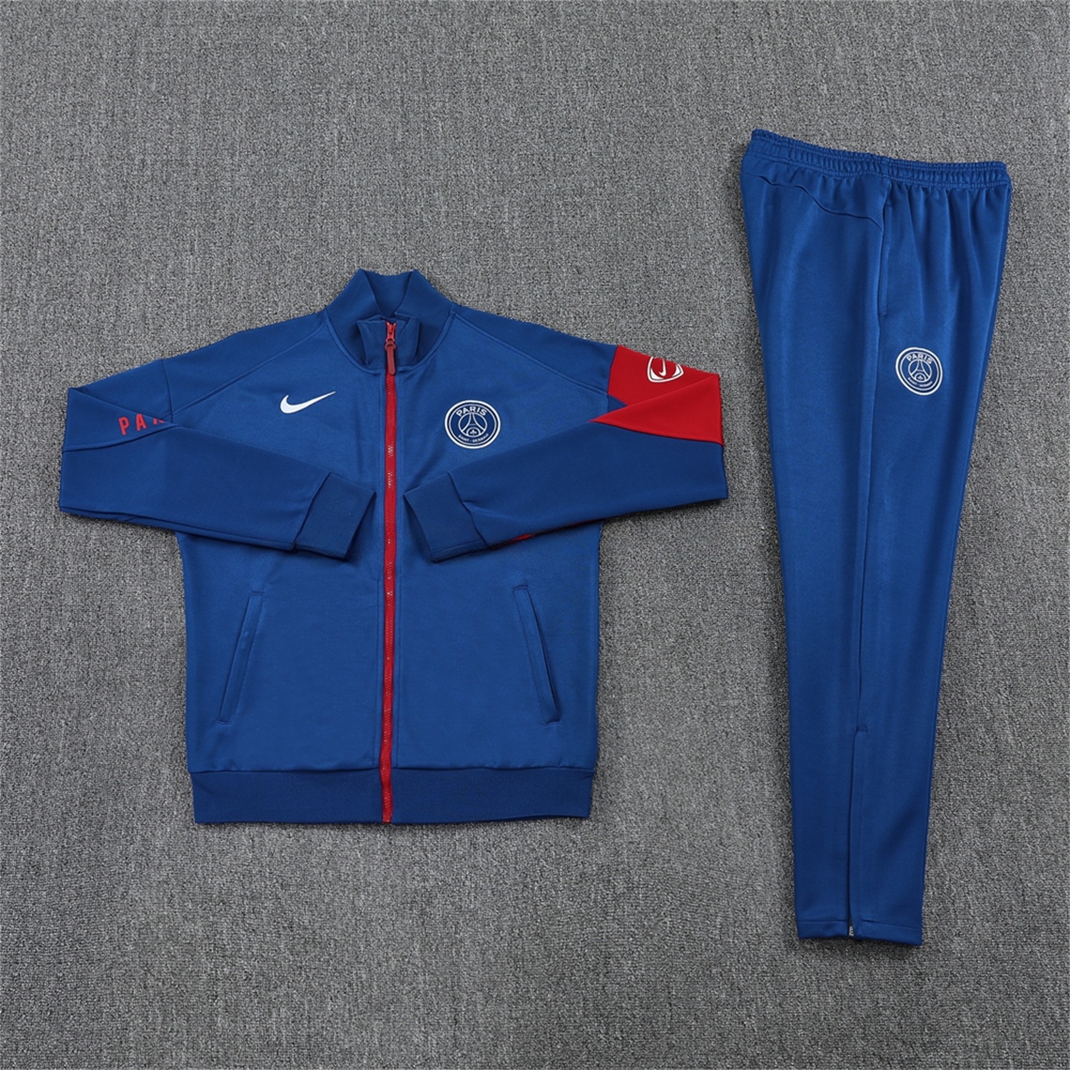 Paris Saint-Germain PSG 25-26 Jacket Training Tracksuit - Blue Jackets and Pants - UnitedFutballJersey
