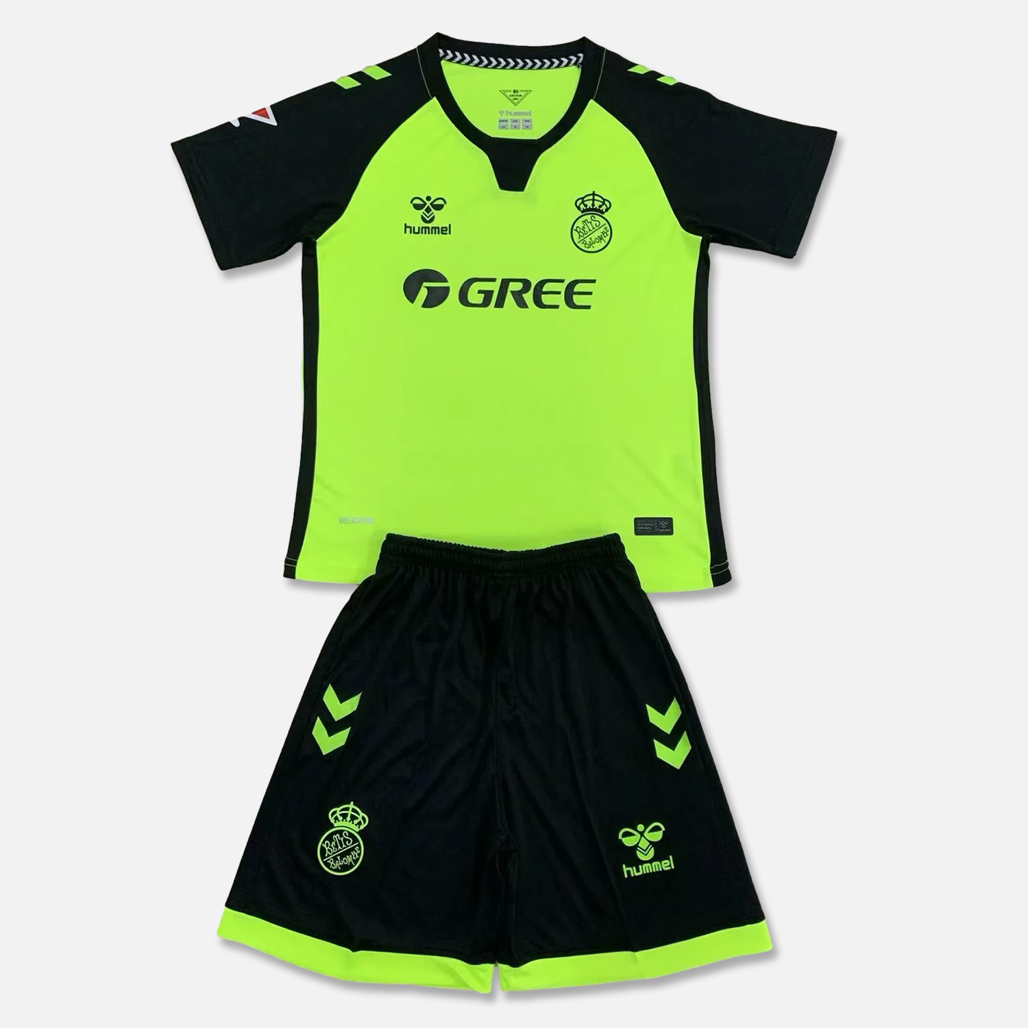 Real Betis 24-25 Away Kids Kit - UnitedFutballJersey
