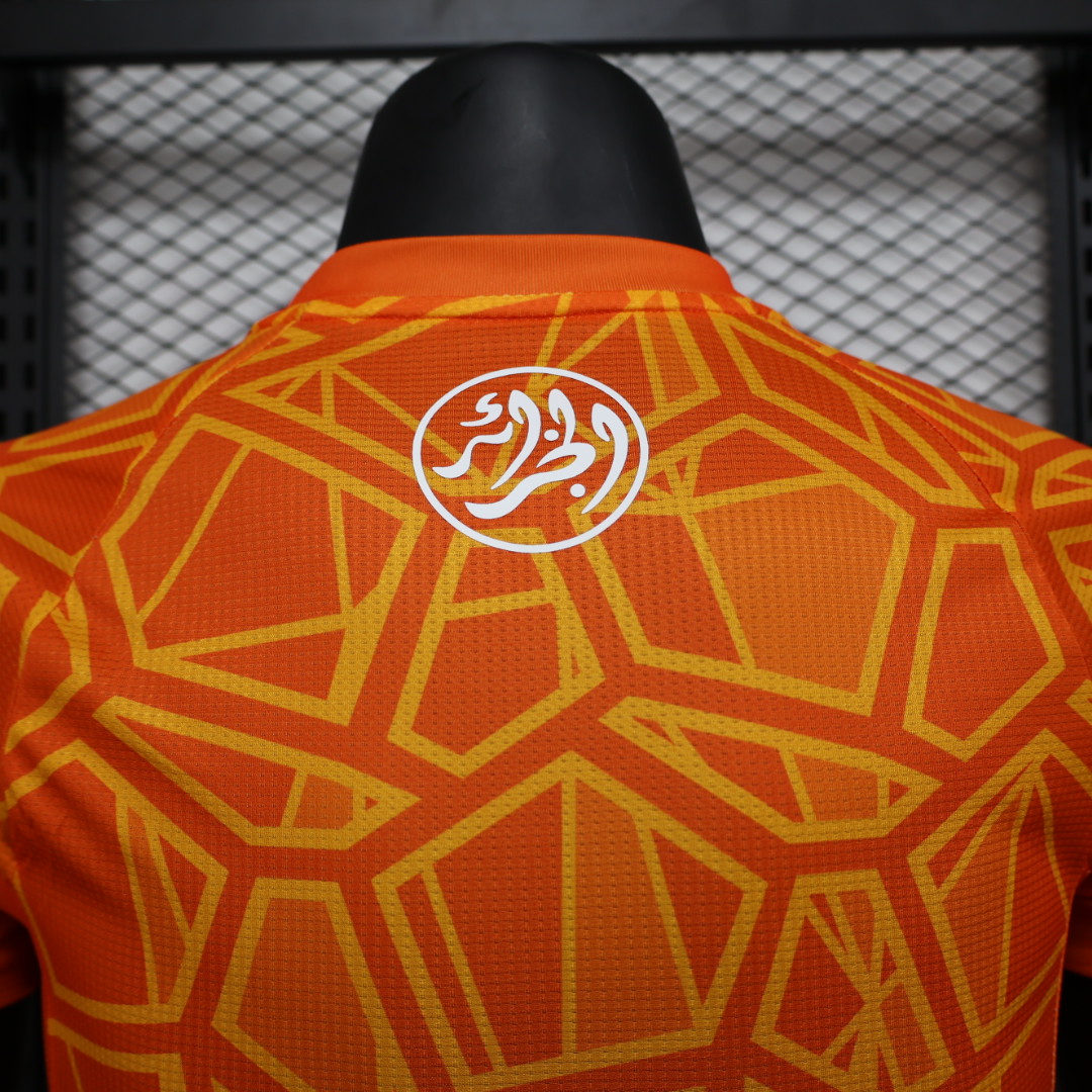 Algeria 23-24 Orange Jersey - Player Version - UnitedFutballJersey