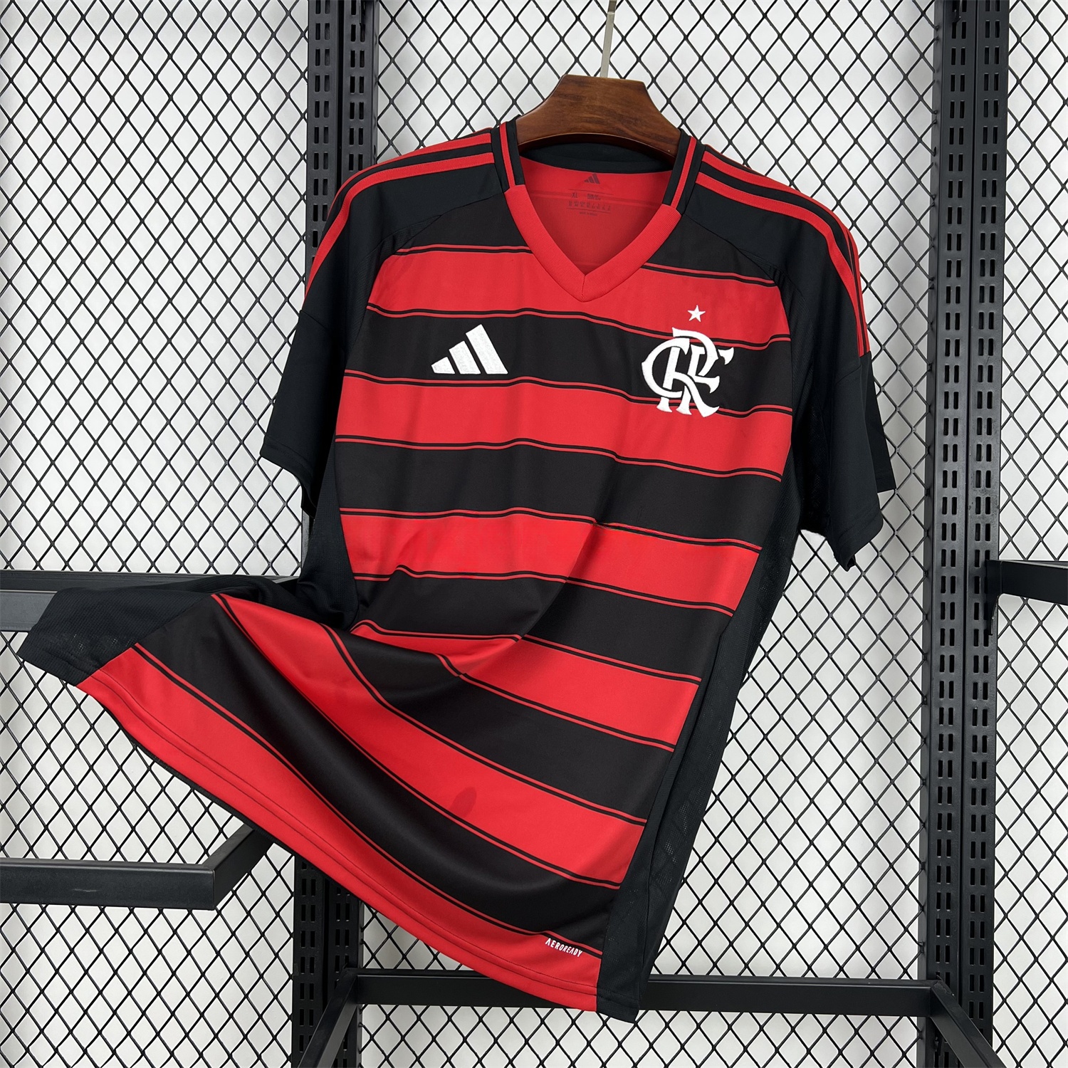 Flamengo 25-26 Home Jersey with Sponsors - Fans Version - UnitedFutballJersey