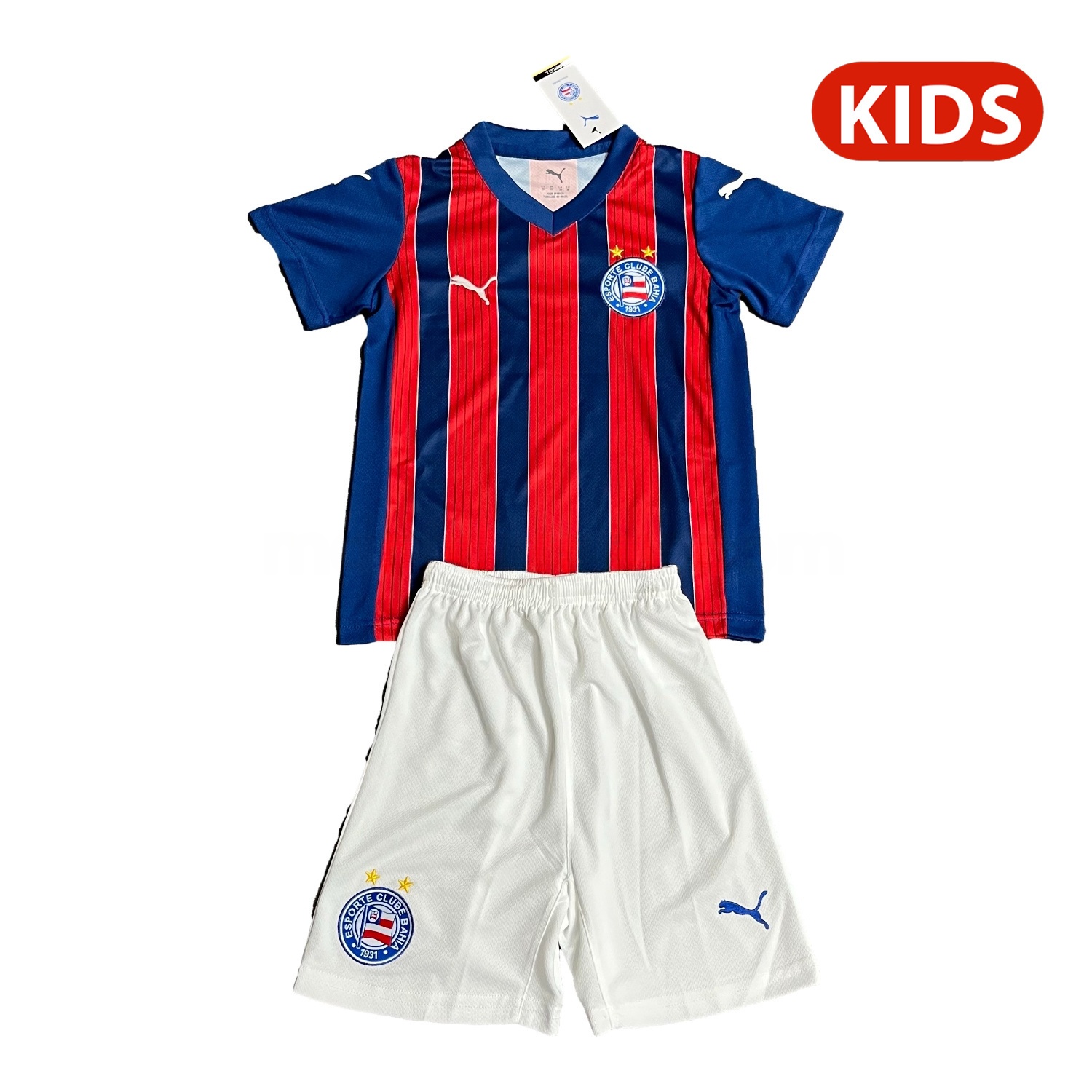 Bahia 25-26 Away Unsponsored Kids Kit - UnitedFutballJersey