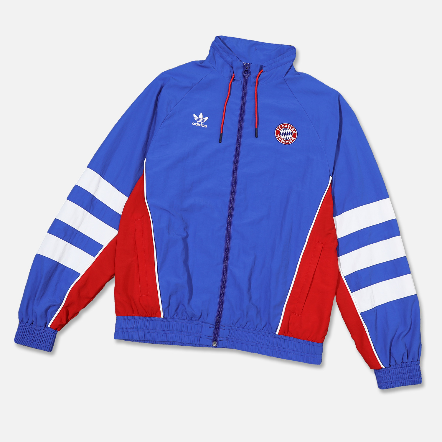 Bayern Munich 24-25 Blue Throwback Windbreaker Suit - Jackets & Pants - UnitedFutballJersey