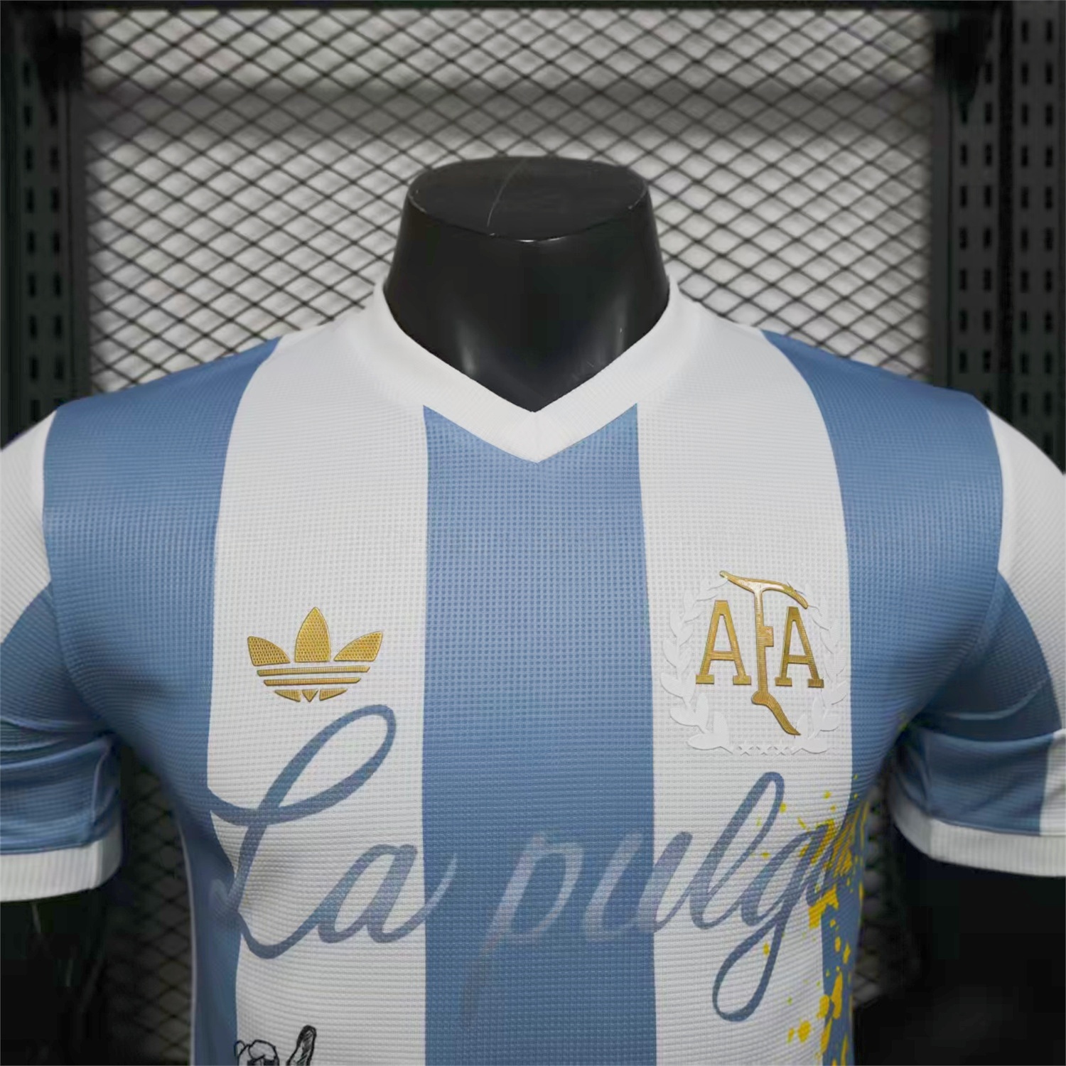 Argentina 25-26 50th Anniversary Messi Graffiti Special Jersey - Player Version - UnitedFutballJersey