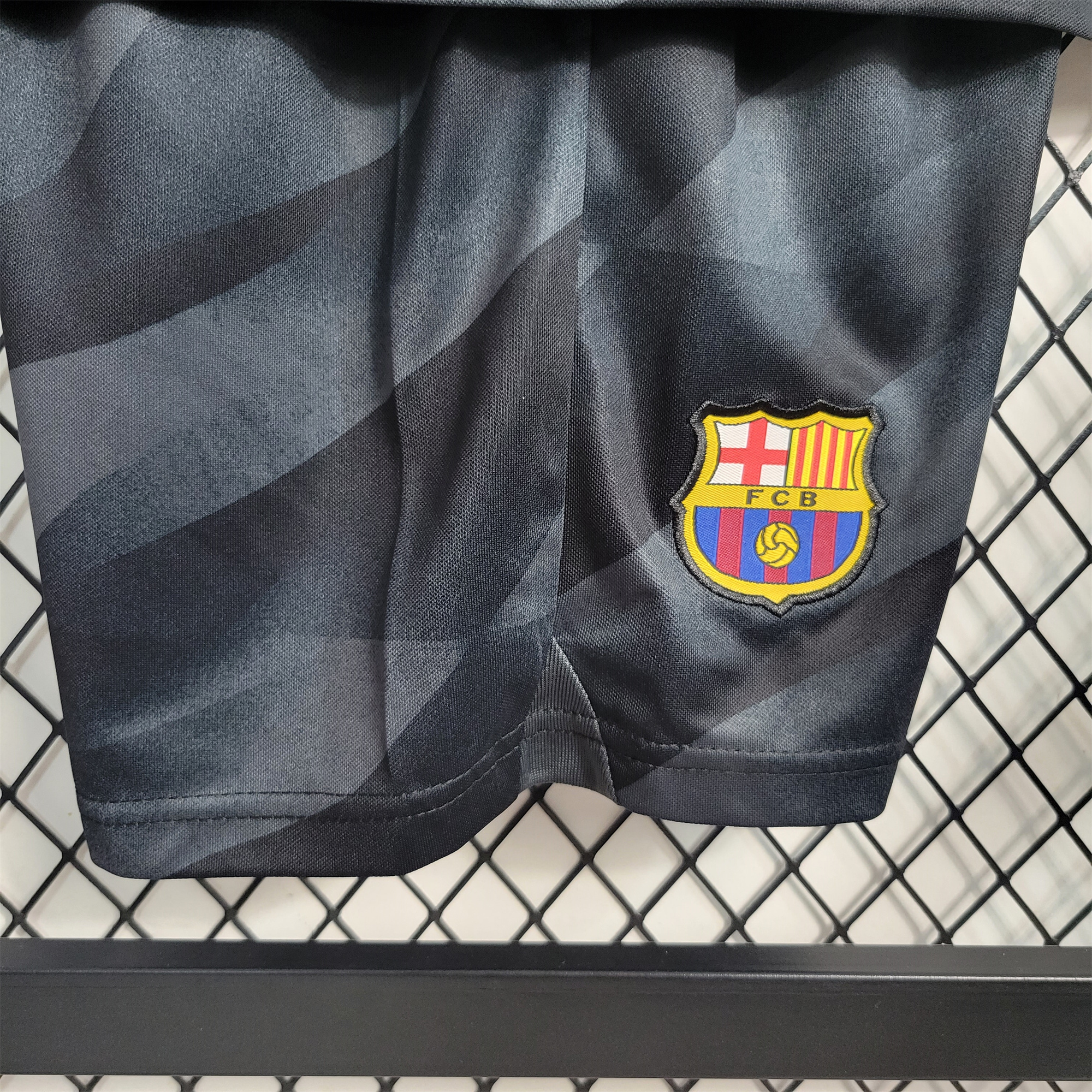 B.A.R.S.A 23-24 Black Goalkeeper Kids Kit - UnitedFutballJersey