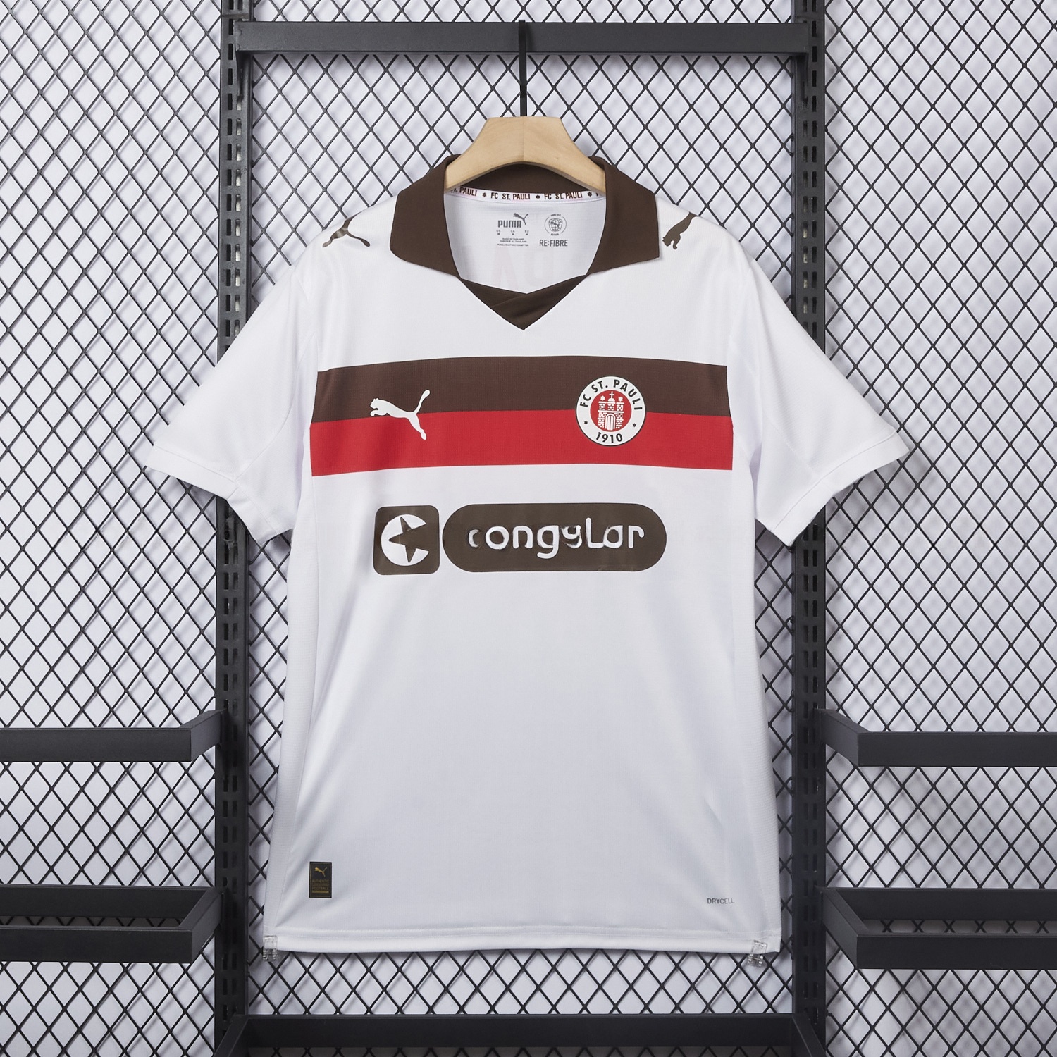 St. Pauli 25-26 Away White Jersey - Fans Version - UnitedFutballJersey