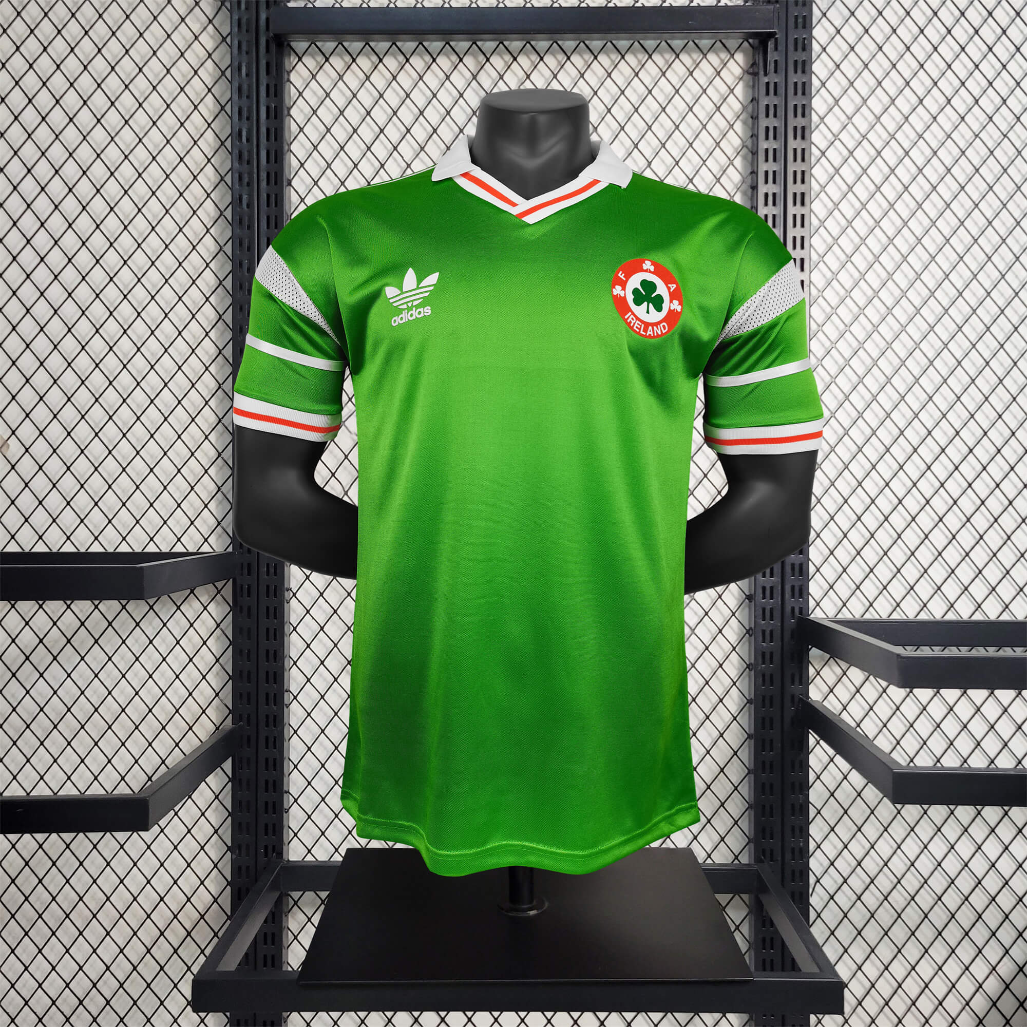 Retro Ireland 1988 Home Stadium Jersey - UnitedFutballJersey