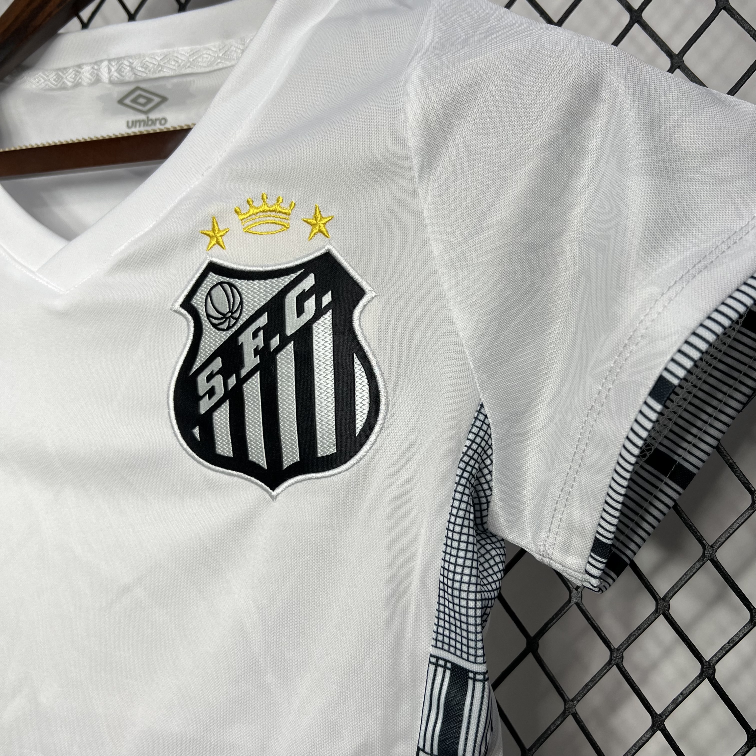 Women's Santos 24-25 Home Unsponsored Jersey - Fans Version - UnitedFutballJersey