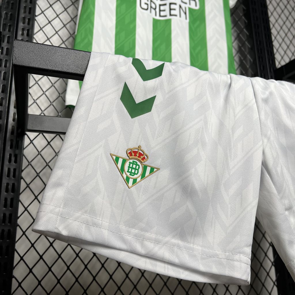 Real Betis 24-25 Home Stadium Kids Kit - UnitedFutballJersey