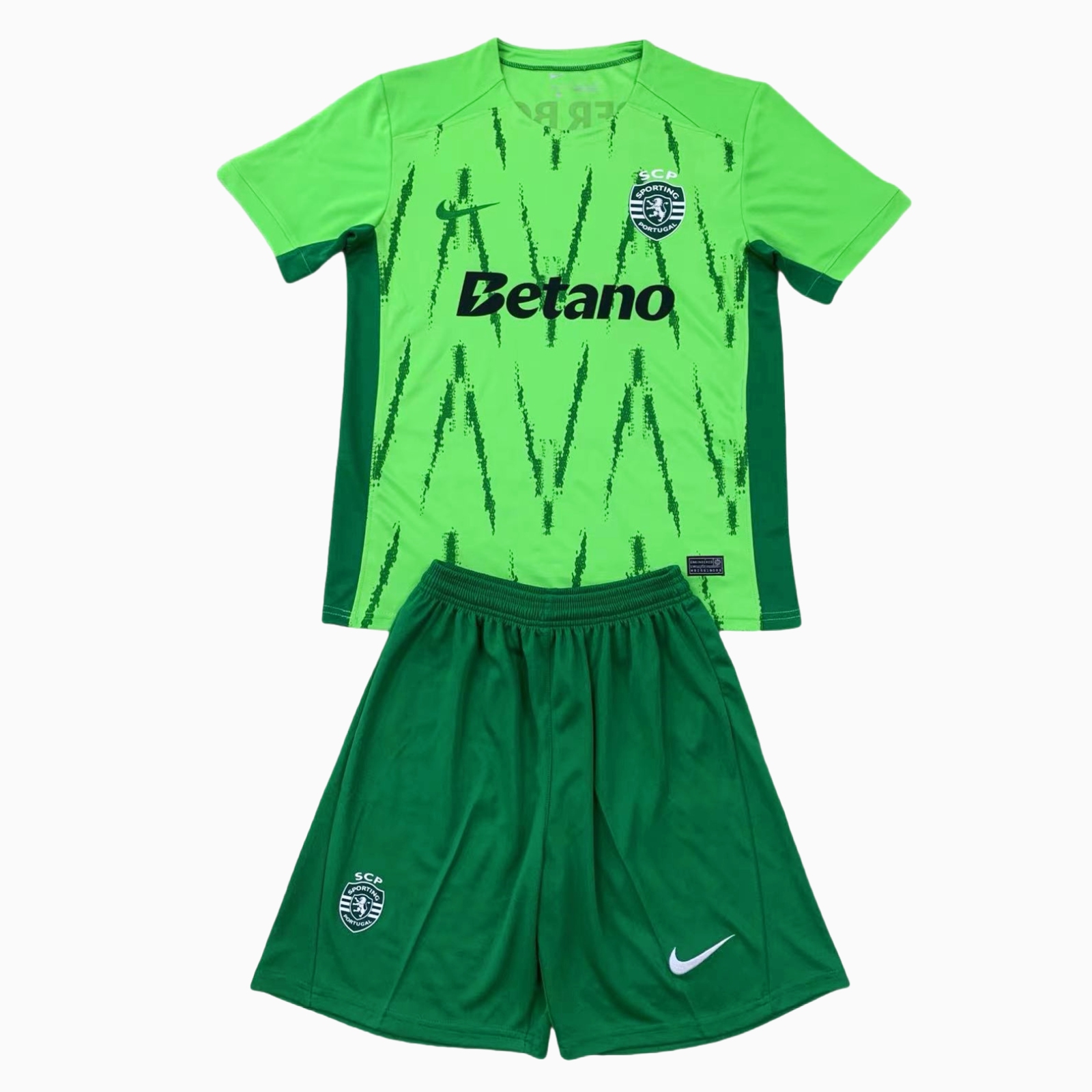 Sporting CP Portugal 24-25 Third Men's Adult Jersey Set - Fans Version - UnitedFutballJersey