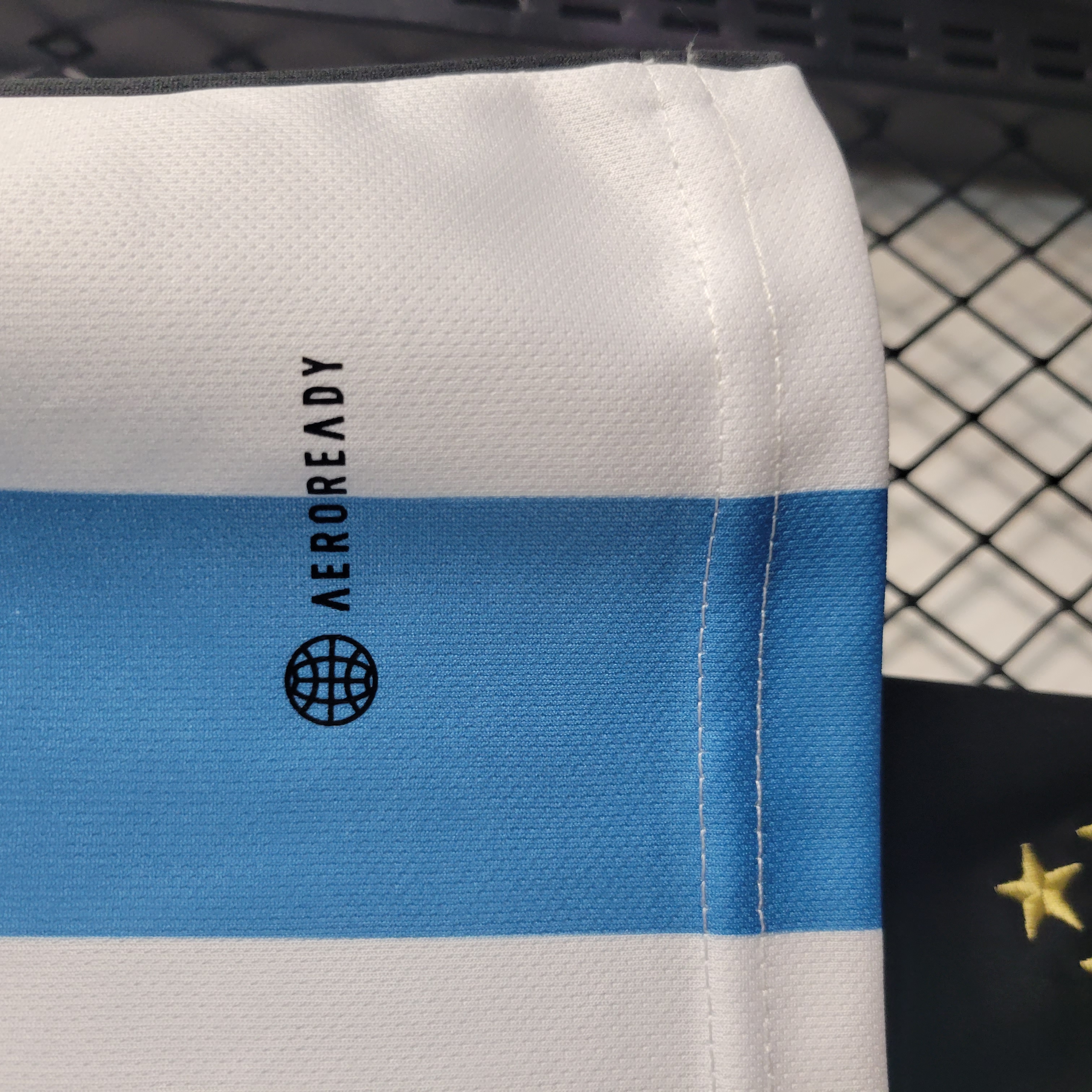 Argentina 3 Stars 22-23 Home Stadium Kids Kit ( with 2022 World Champions Patch ) - UnitedFutballJersey