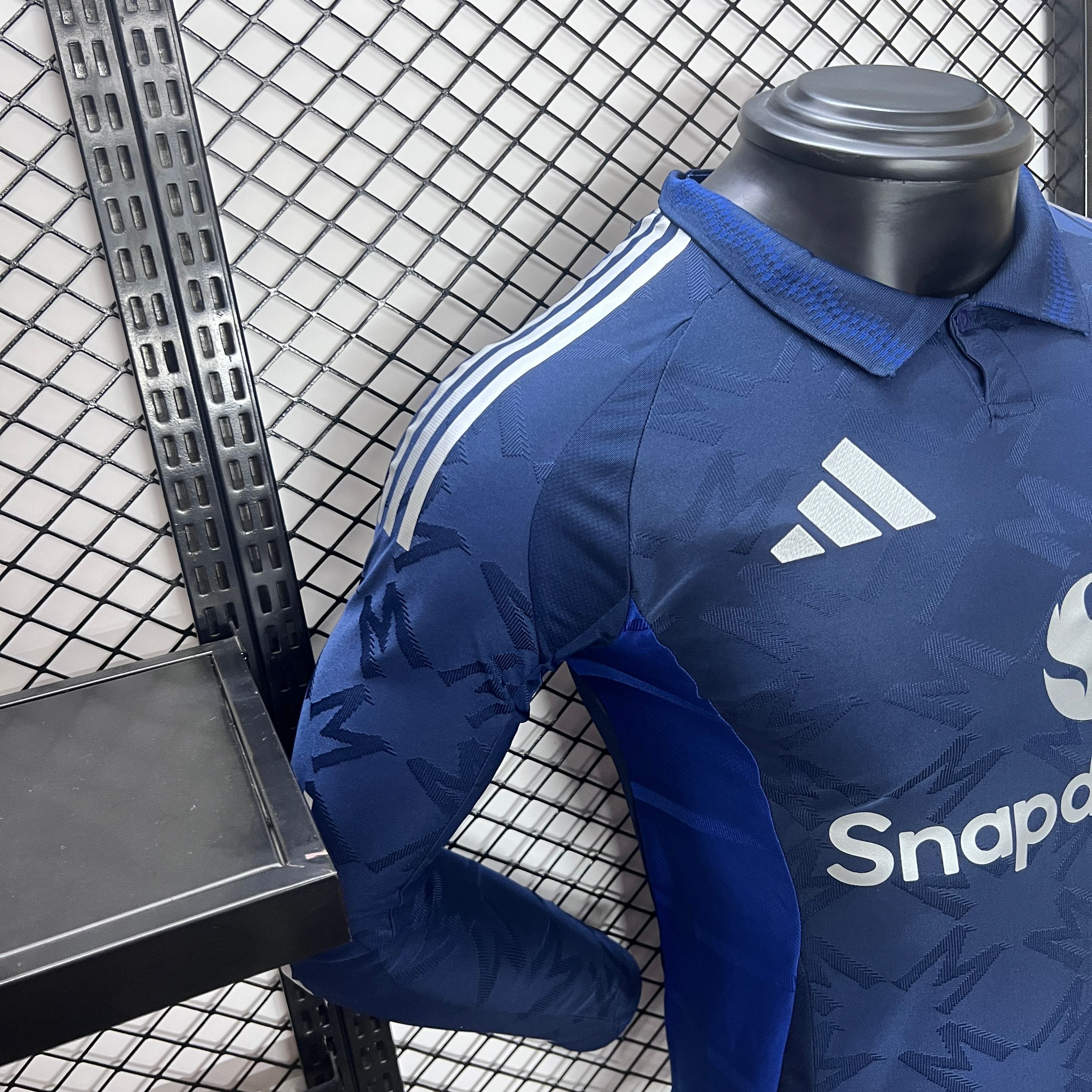 Manchester United 24-25 Away Long Sleeve Jersey - Player Version - UnitedFutballJersey