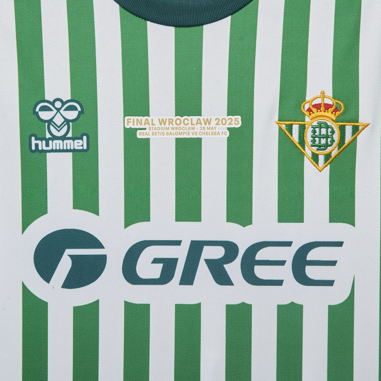 Real Betis 2025 Conference League Final Special Jersey - Fans Version - UnitedFutballJersey
