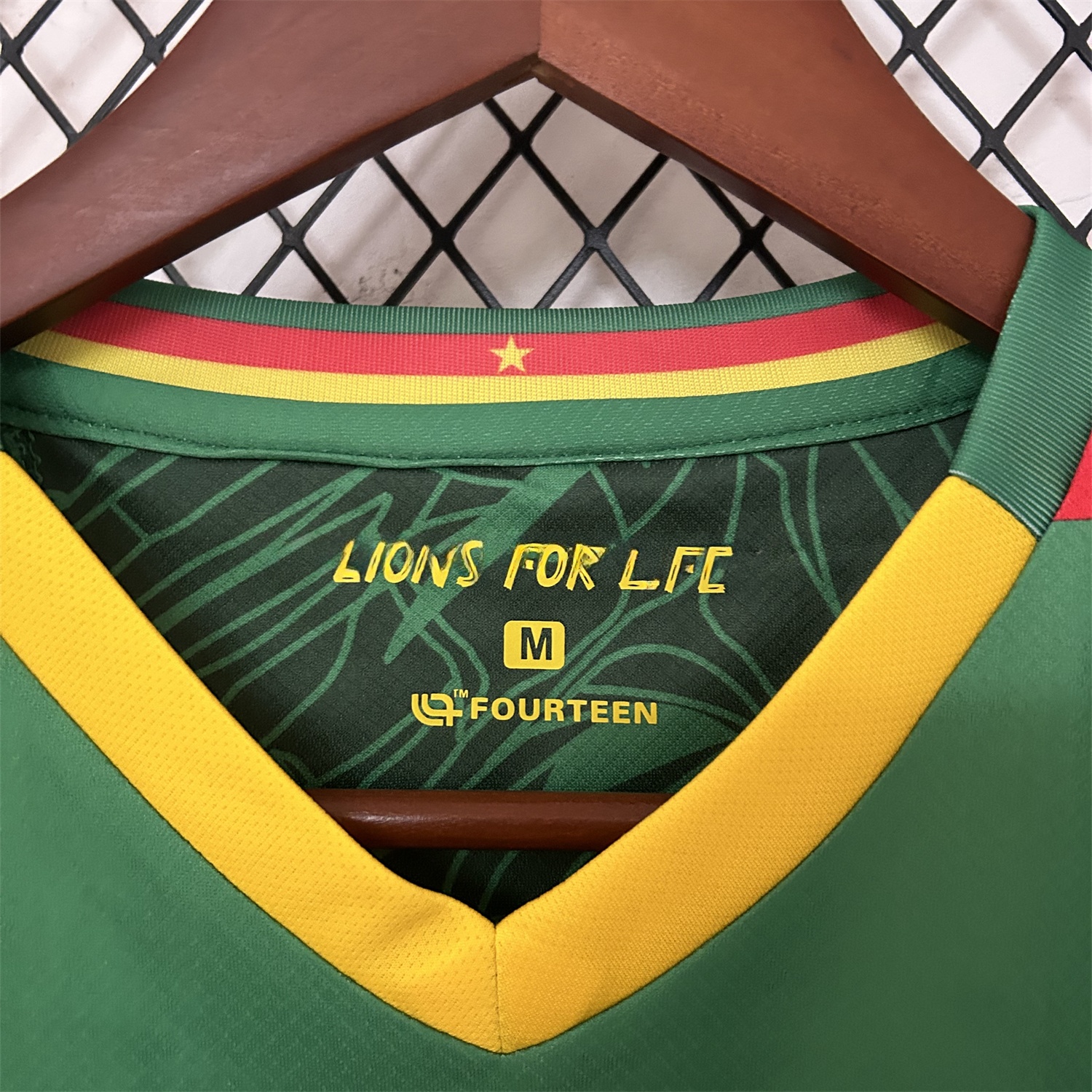 Cameroon 25-26 Home Jersey - Fans Version - UnitedFutballJersey