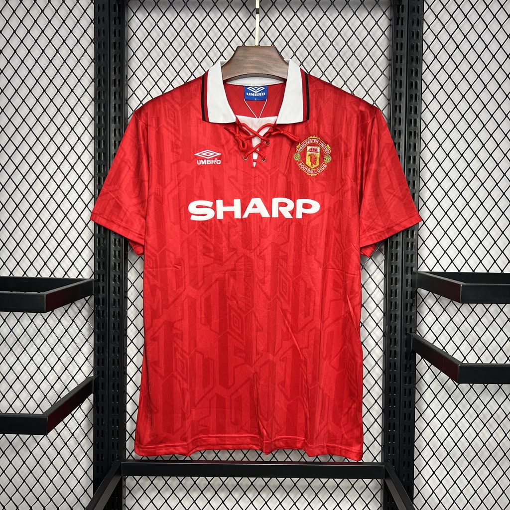 Manchester United Retro 1992-94 Home Jersey - UnitedFutballJersey
