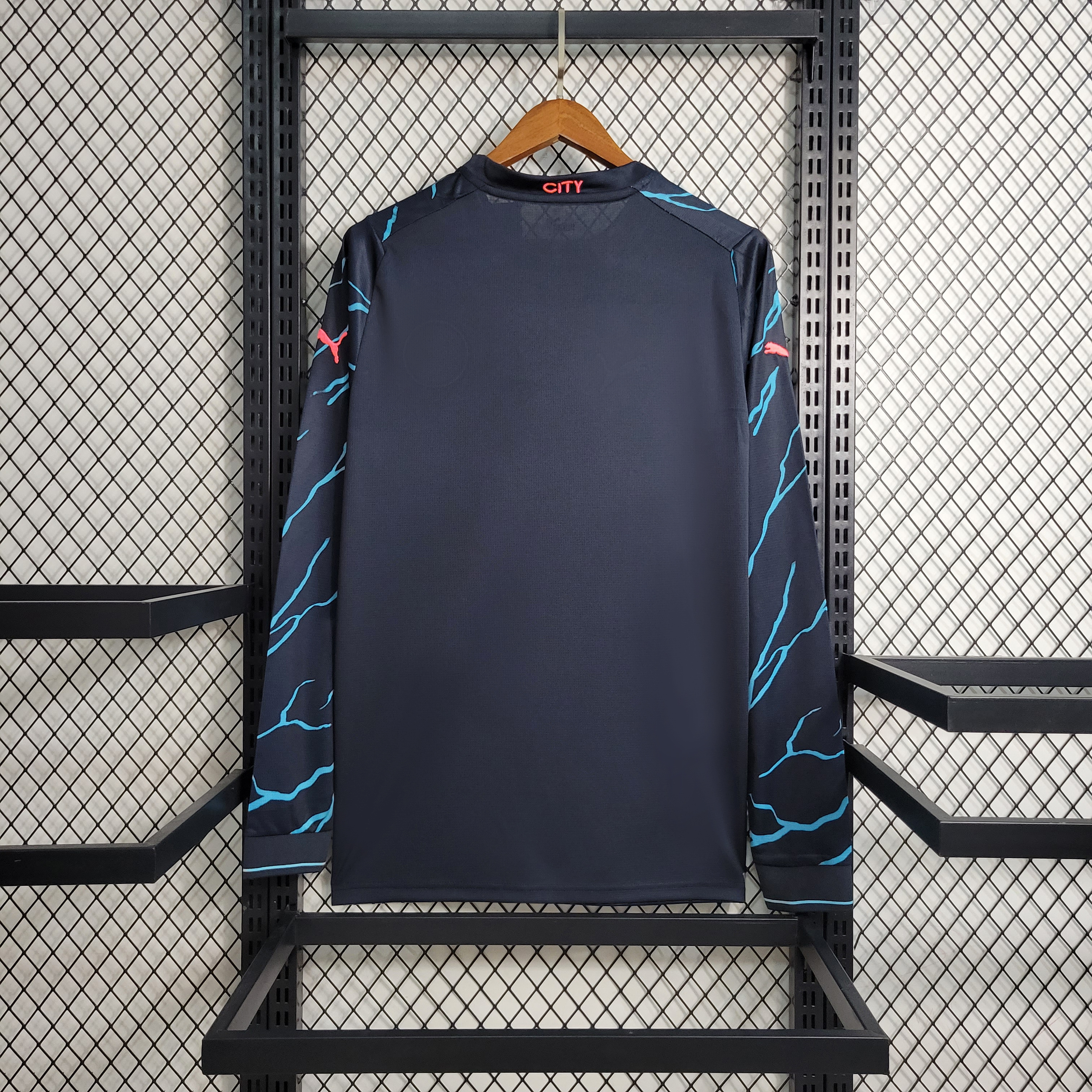 Manchester City 23-24 Third Long Sleeve Jersey - Fans Version - UnitedFutballJersey