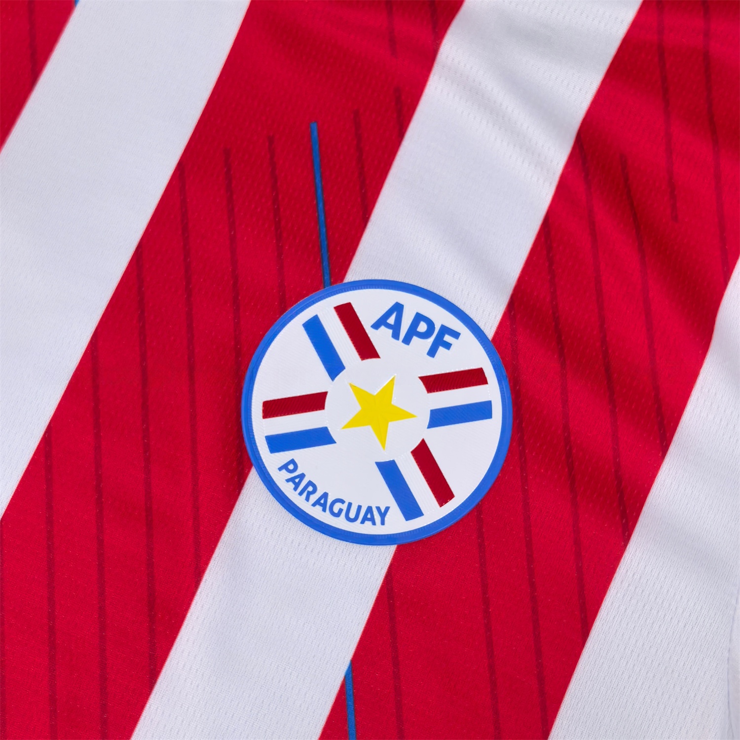 Paraguay 24-25 Home Jersey - Fans Version - UnitedFutballJersey