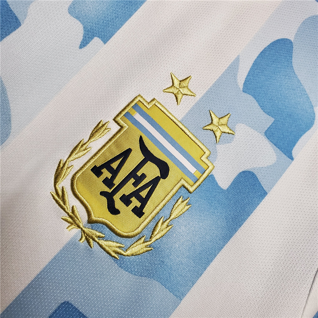 Retro Argentina 2021 Home Stadium Jersey - UnitedFutballJersey
